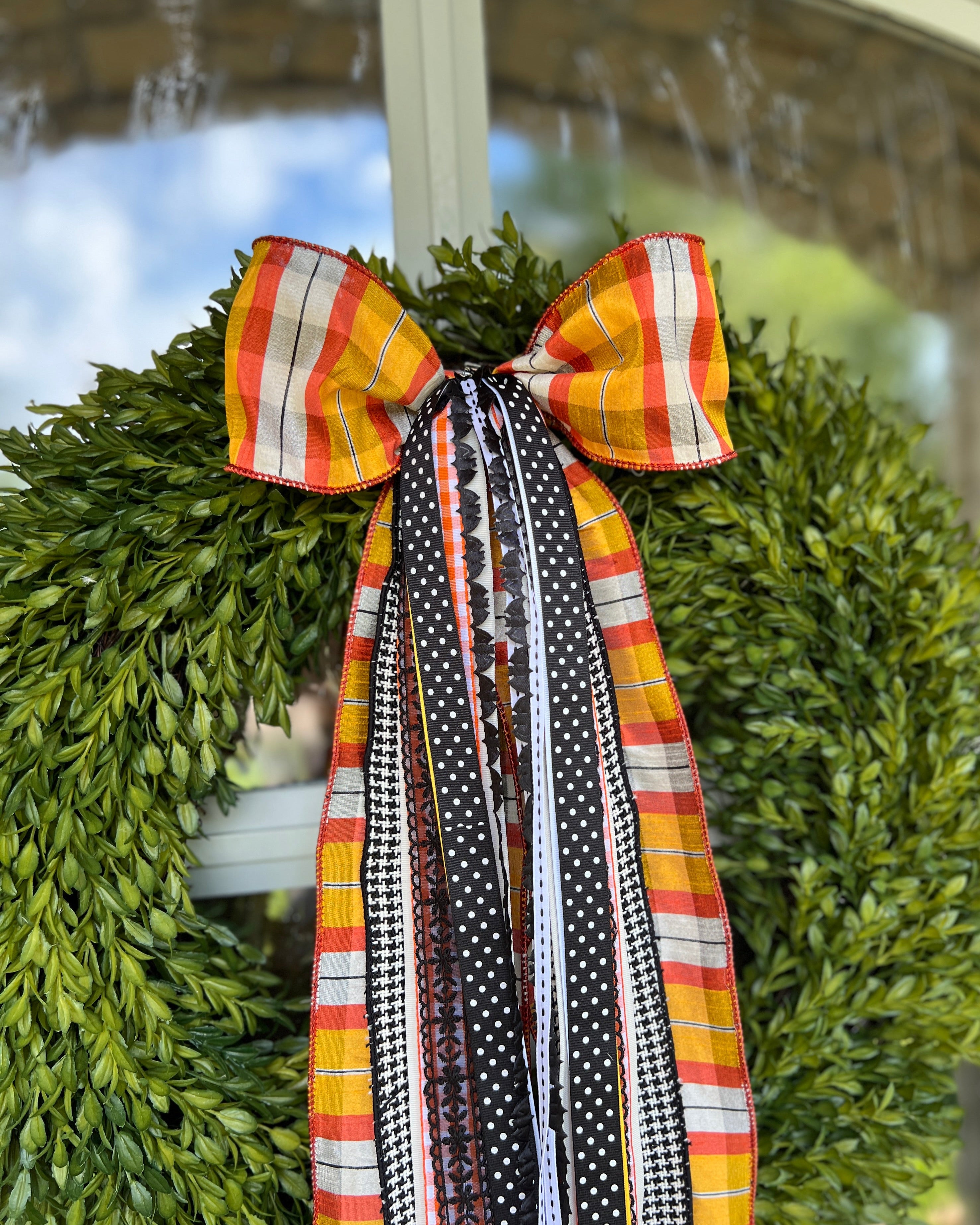 Trick or Treat Wreath Ribbon