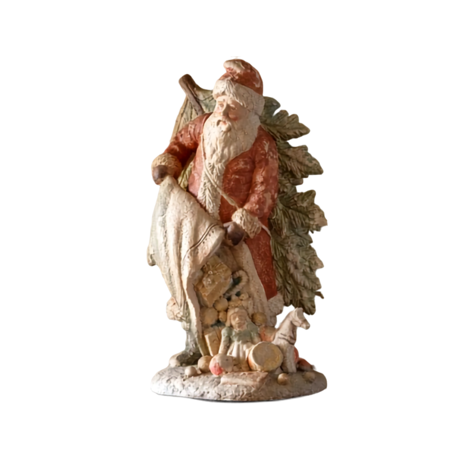 Santa Bearing Gifts Figurine