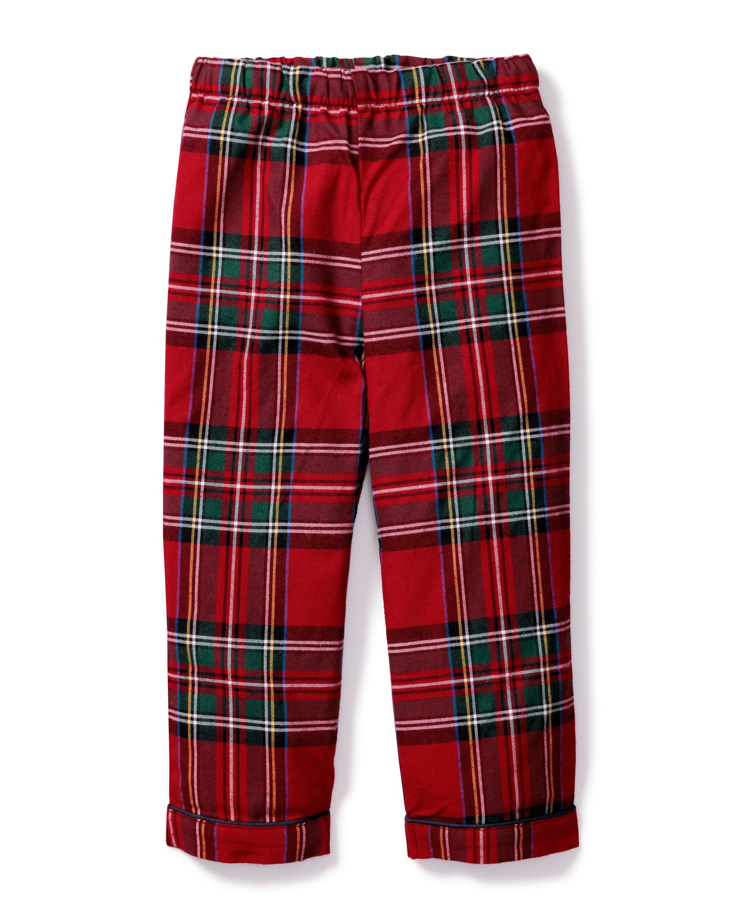 Kid's Brushed Twill Pajama Pants in Imperial Tartan