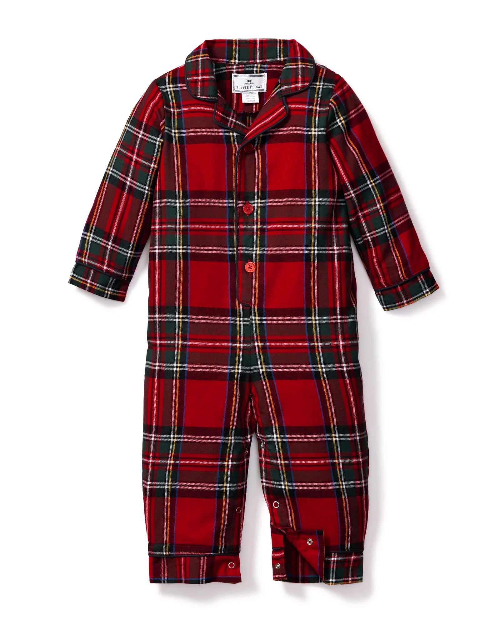 Classic Romper in Imperial Tartan