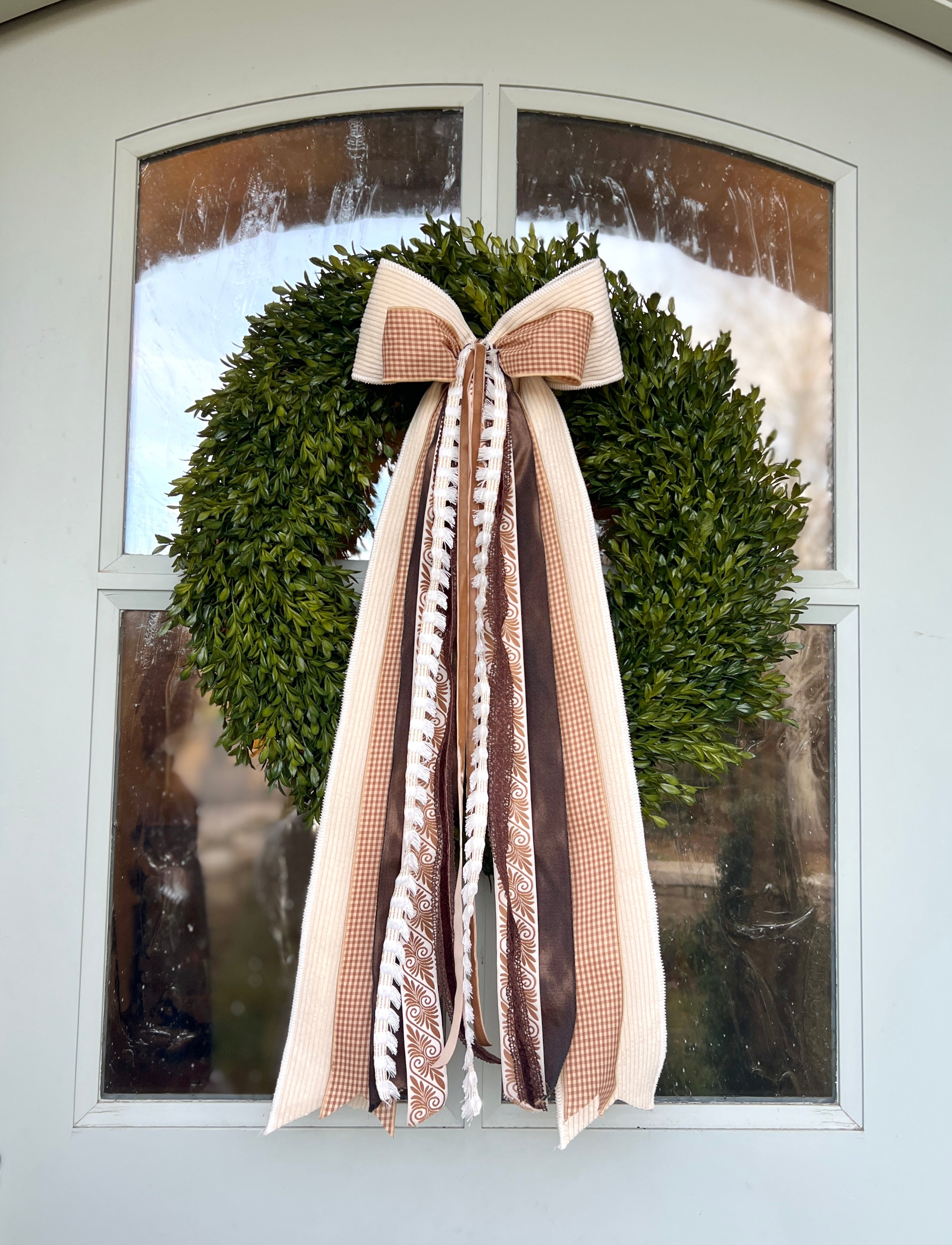 Gathered Home Wreath Ribbon