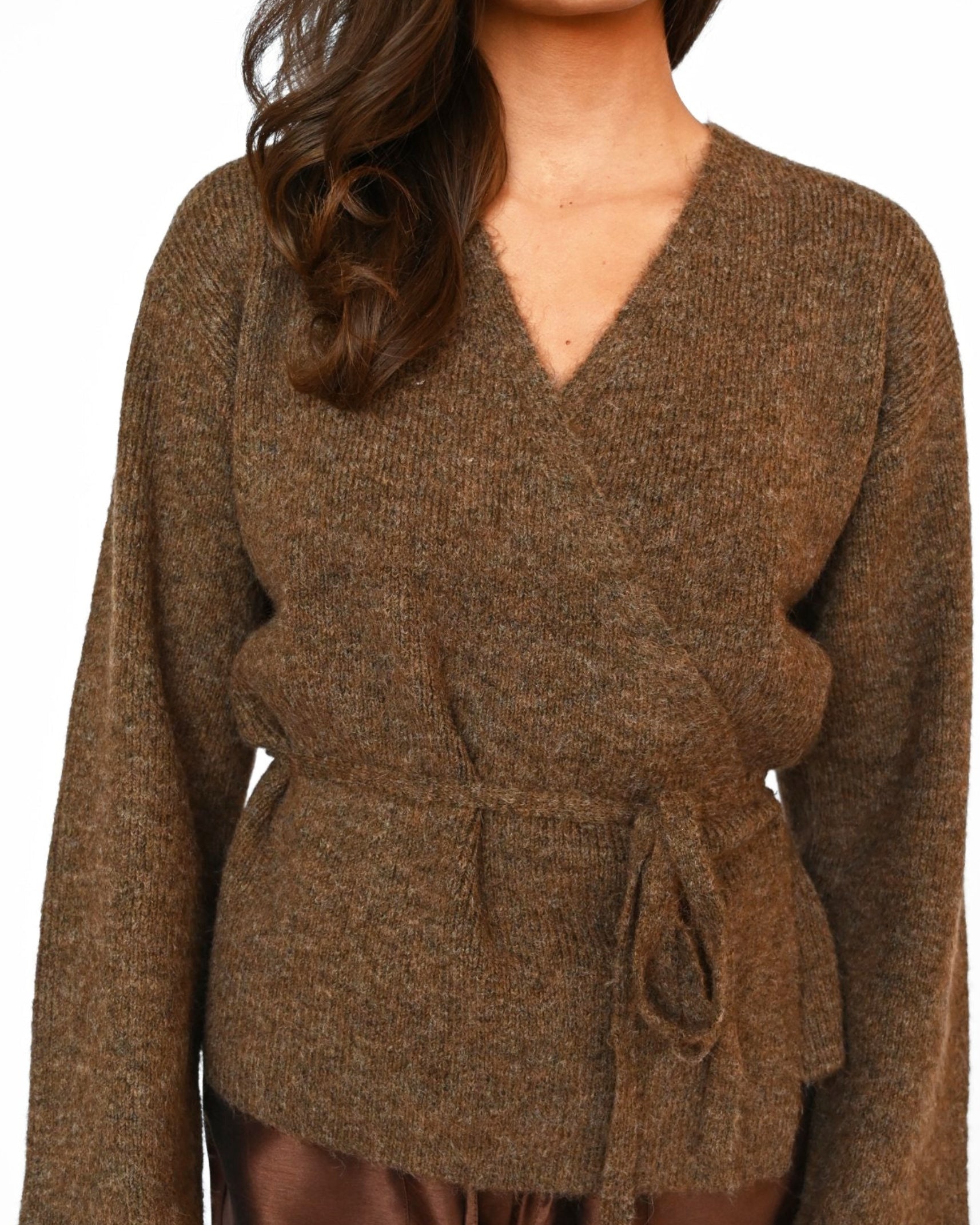 Anior Wrap Cardigan