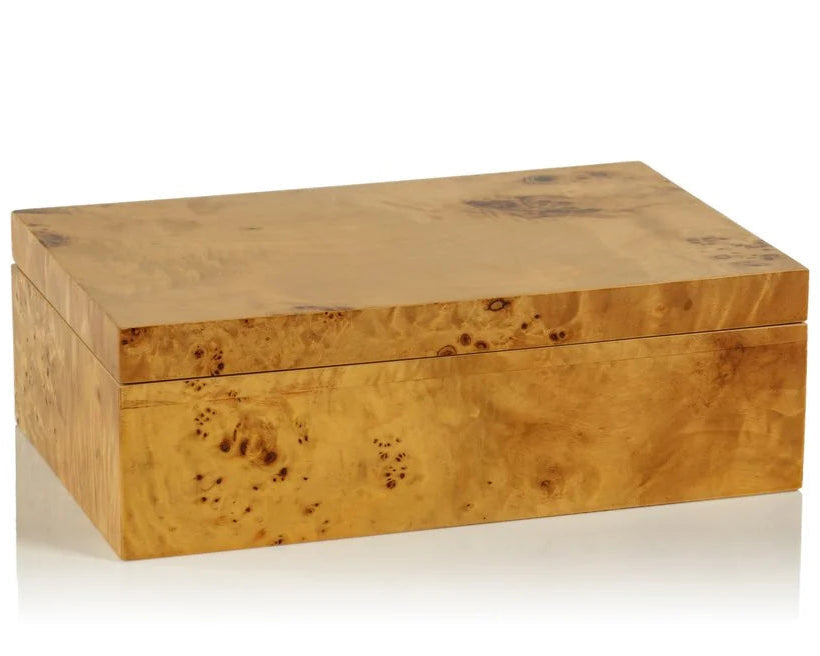 Leiden Burl Wood Box