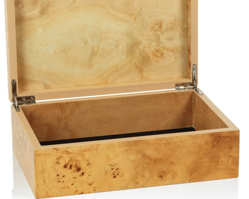 Leiden Burl Wood Box