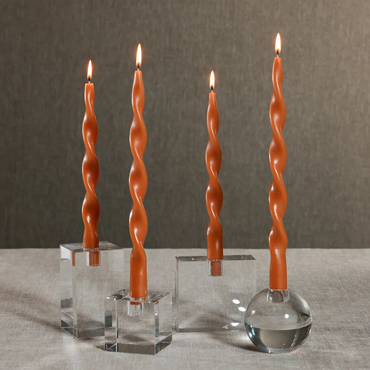 Lumière Twist Formal Candles 10"