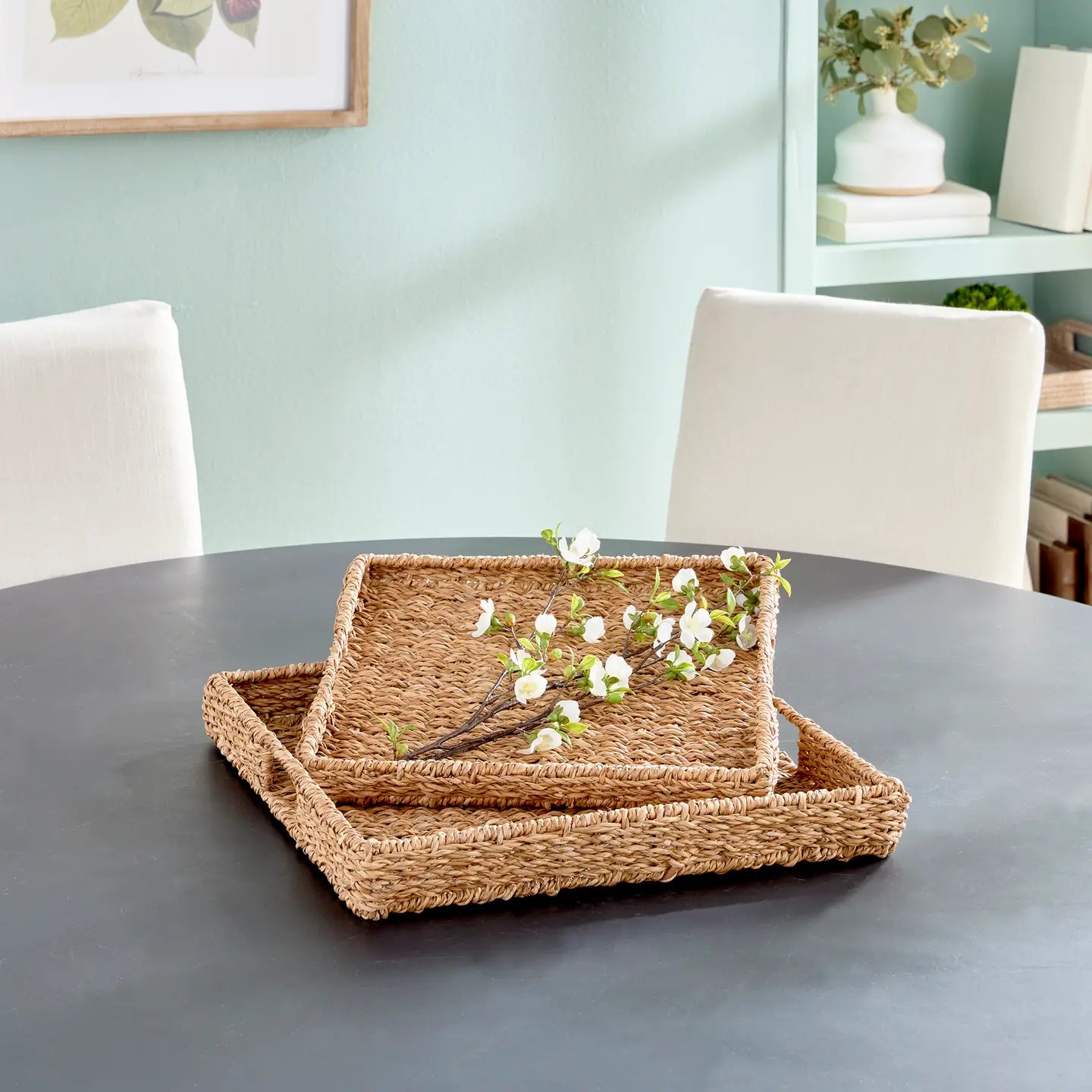 Seagrass Rectangular Trays