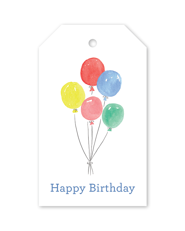 Hope Balloons Gift Tags