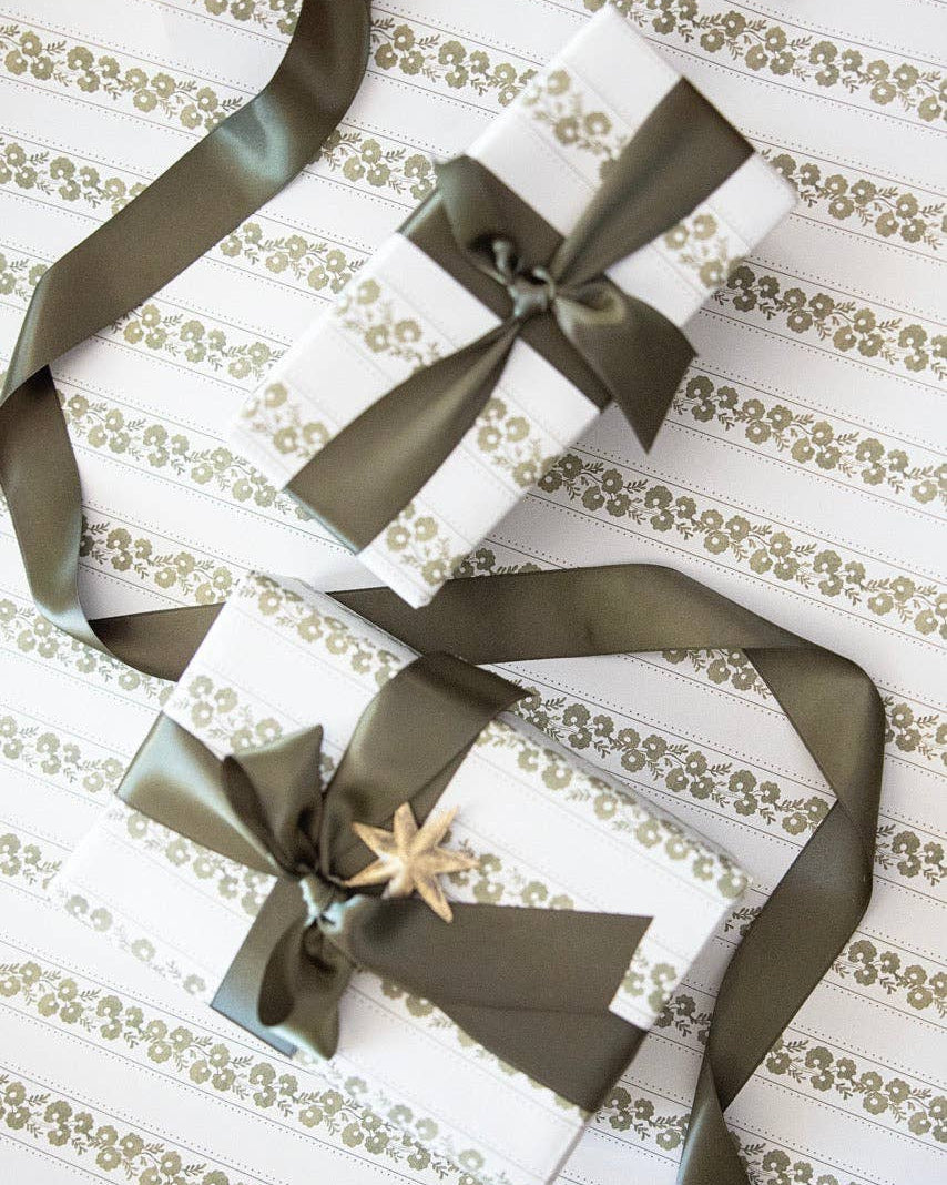 Evergreen Satin ribbon