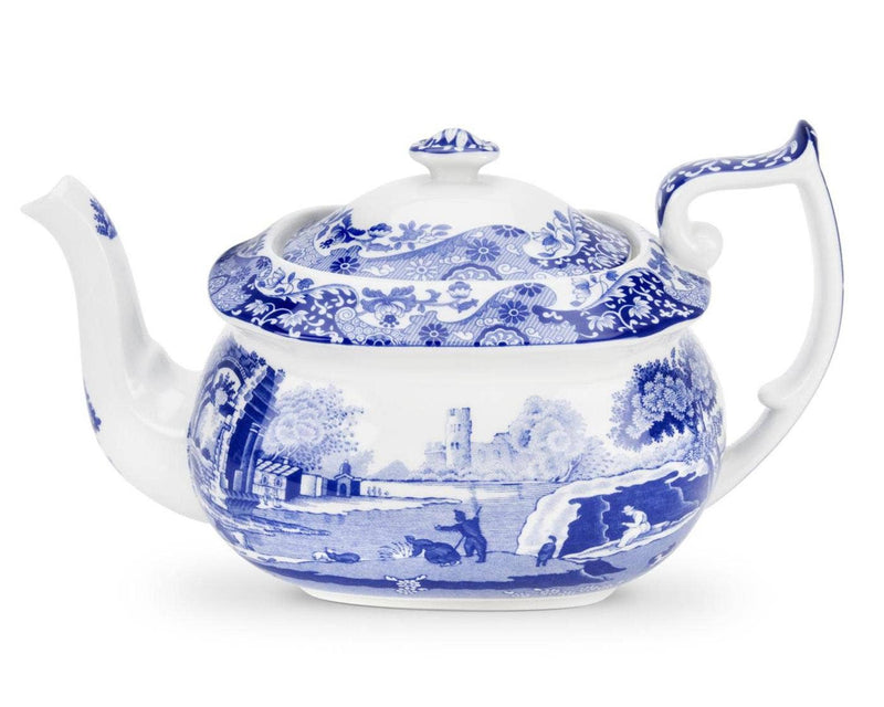 Blue Italian Teapot