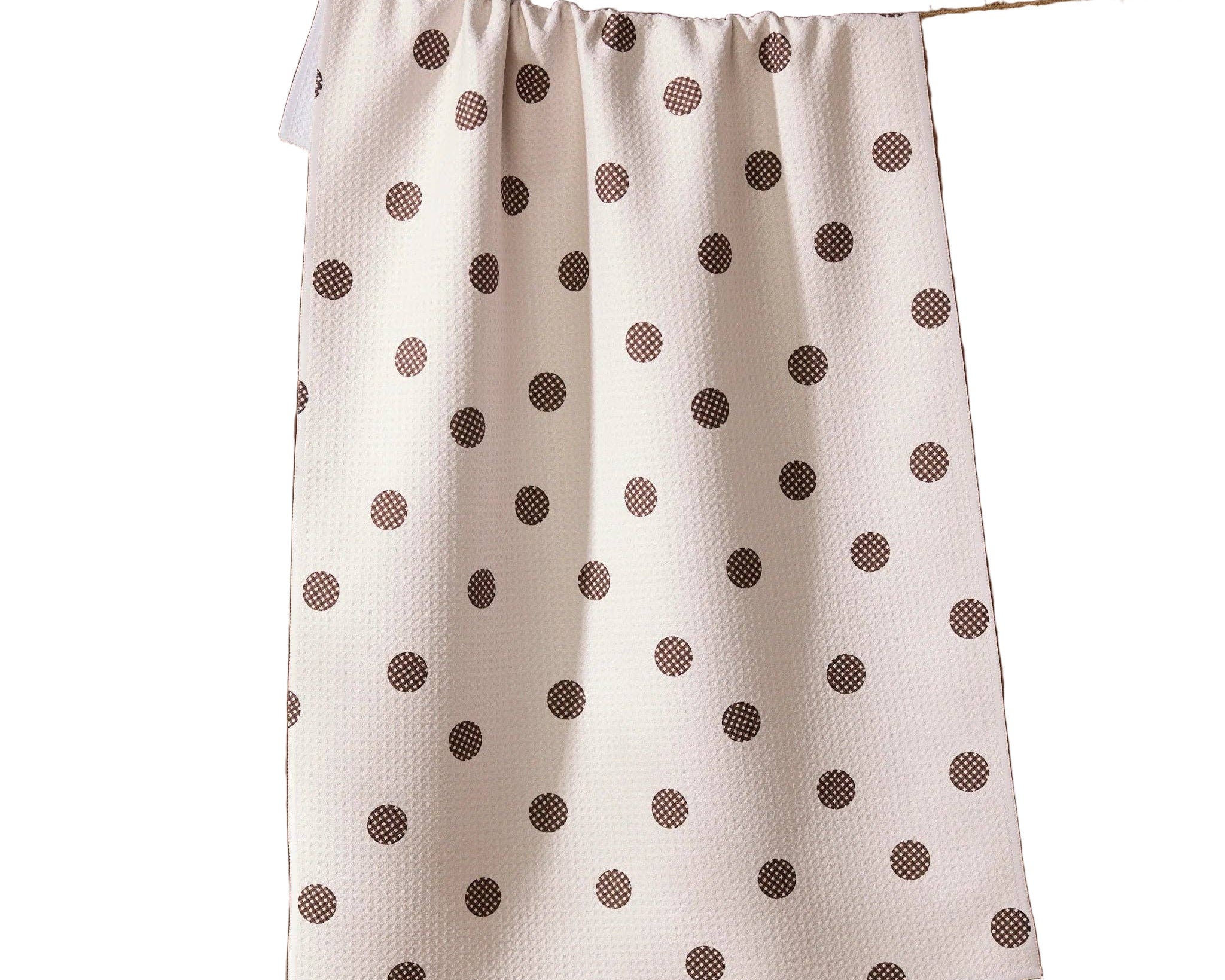 Polka Picnic Tea Towel