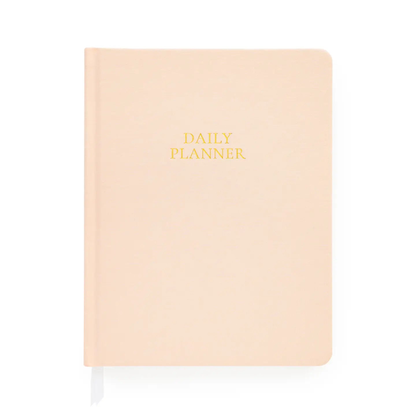 Undated Daily Planner Pale Pink