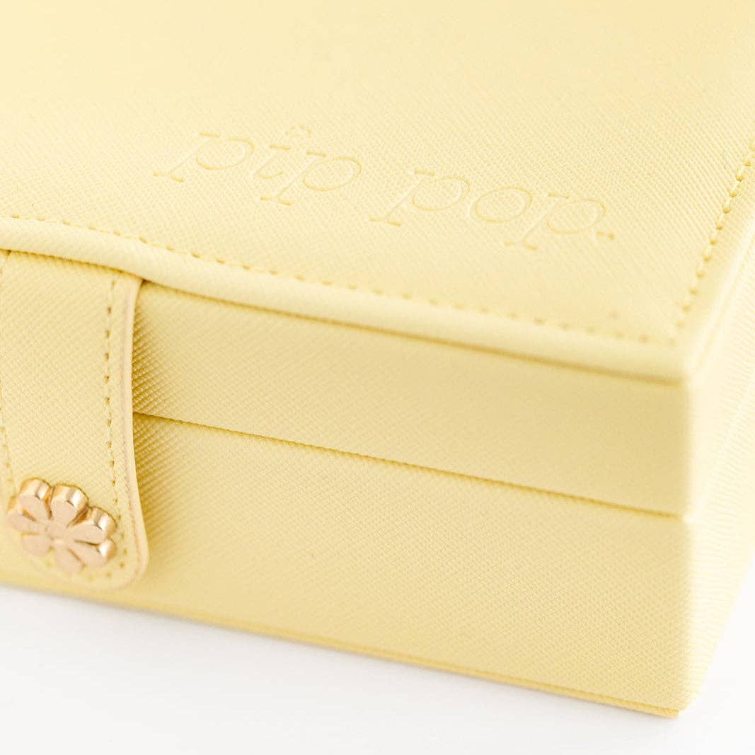 Butter Yellow Jewelry Box