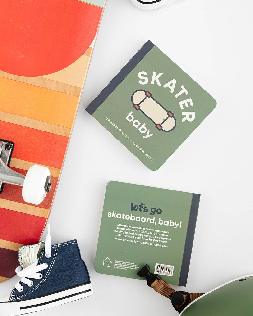 Skater Baby- Board Book