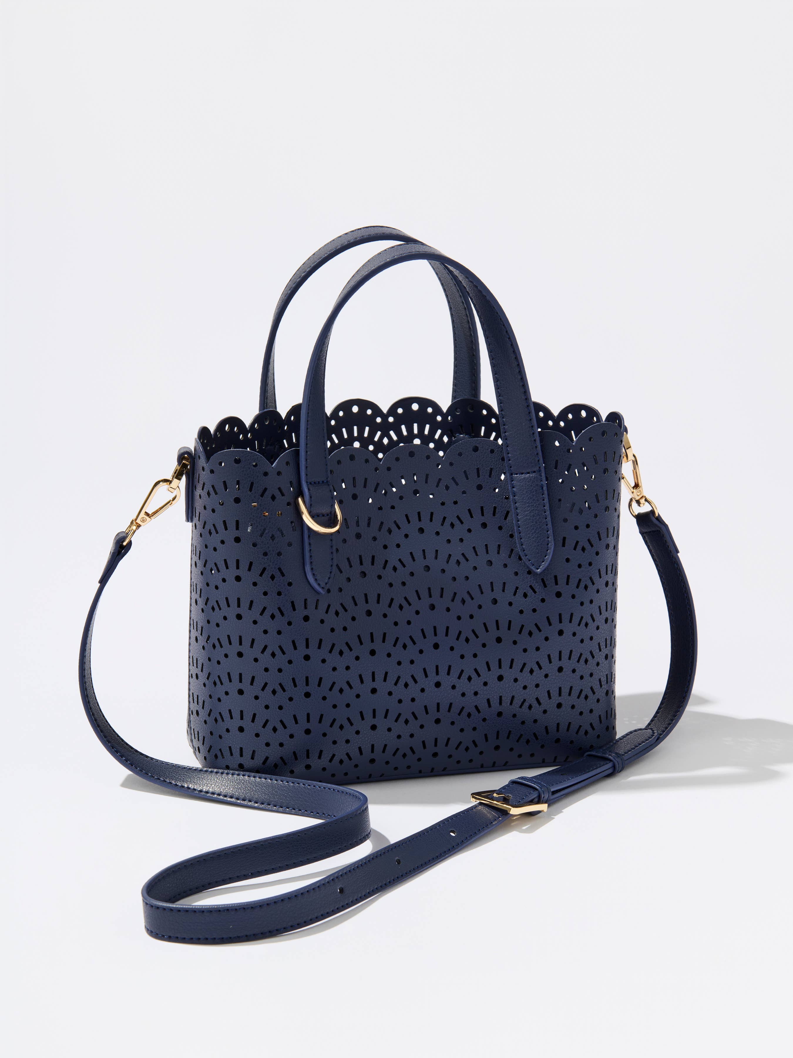 Lola Navy Mini Tote