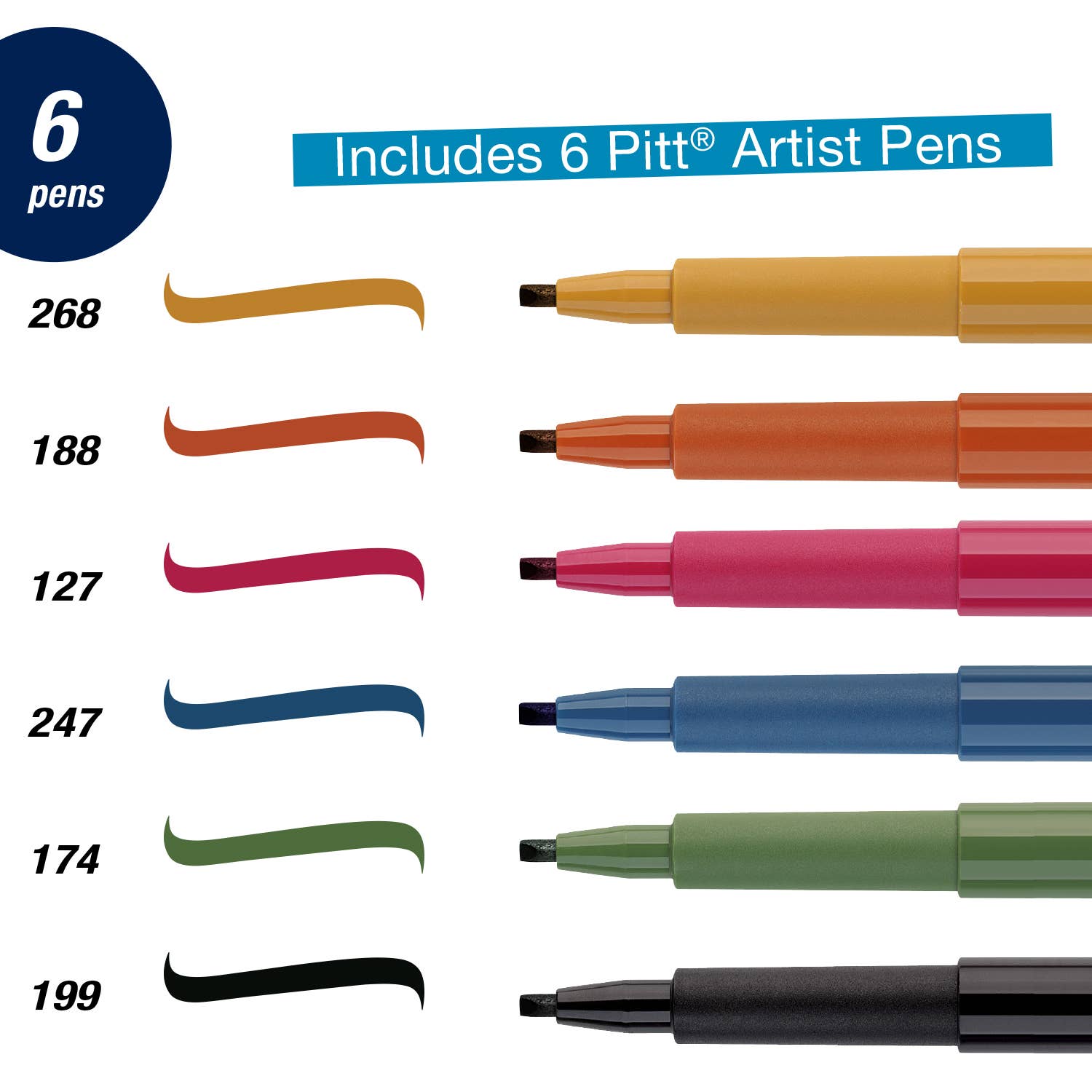 Pitt Artist Calligraphy Set