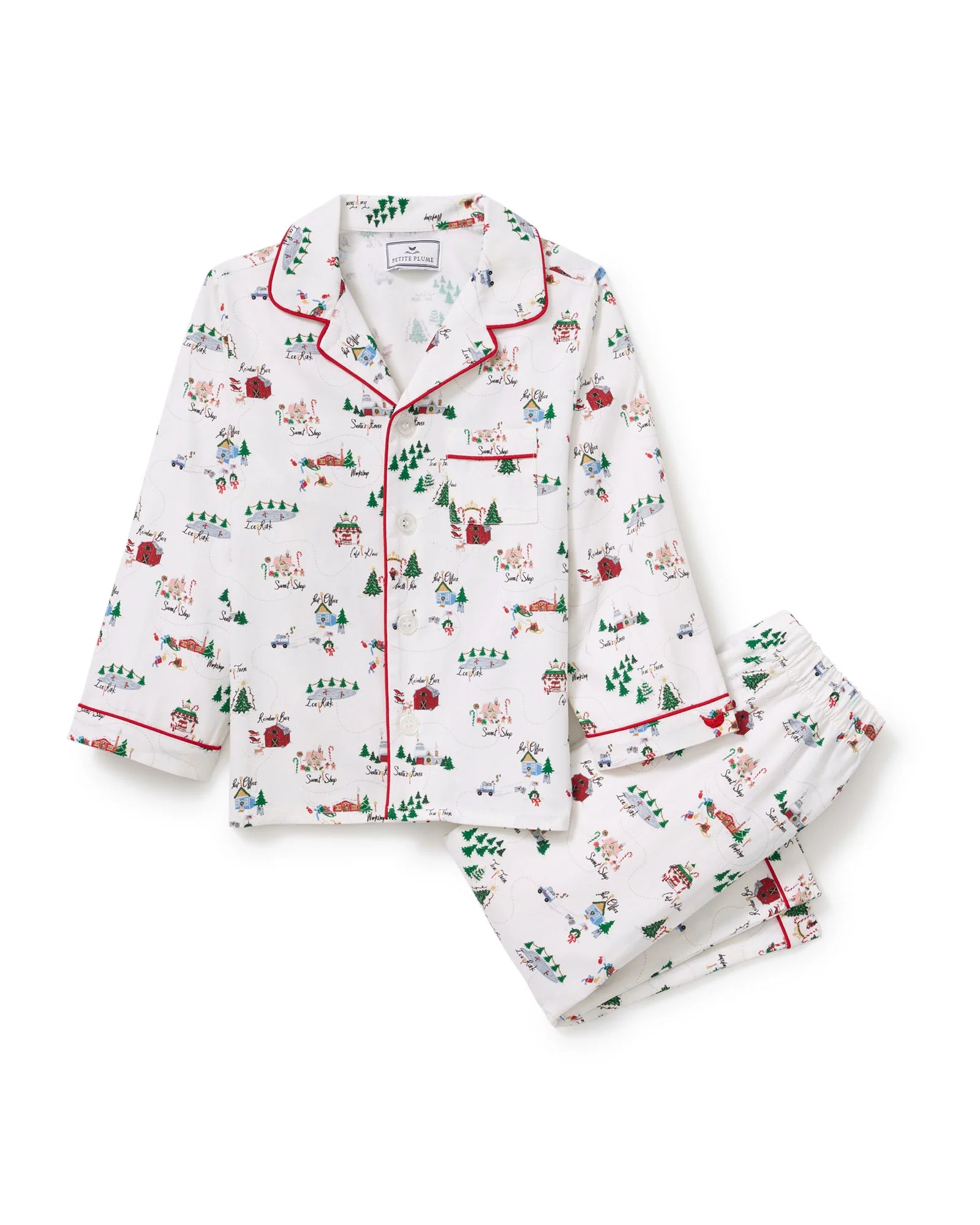 Kid's Pajama Set in North Pole