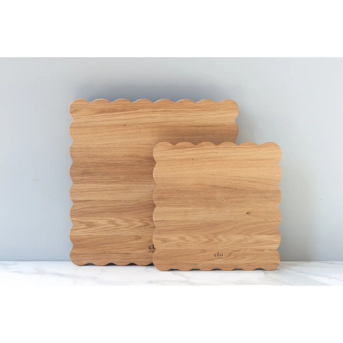 Square Scalloped Cutting Board