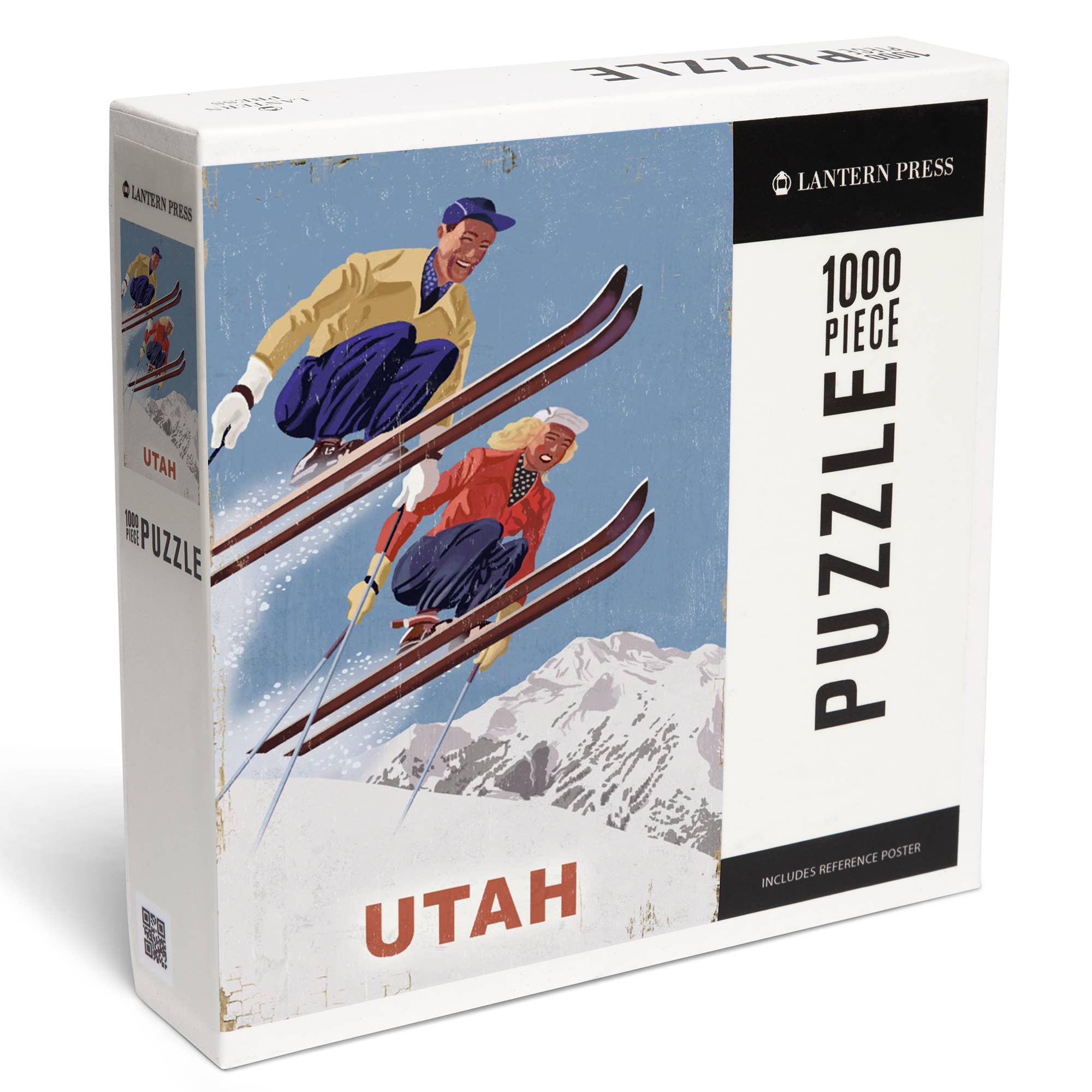Utah Vintage Skiers Puzzle