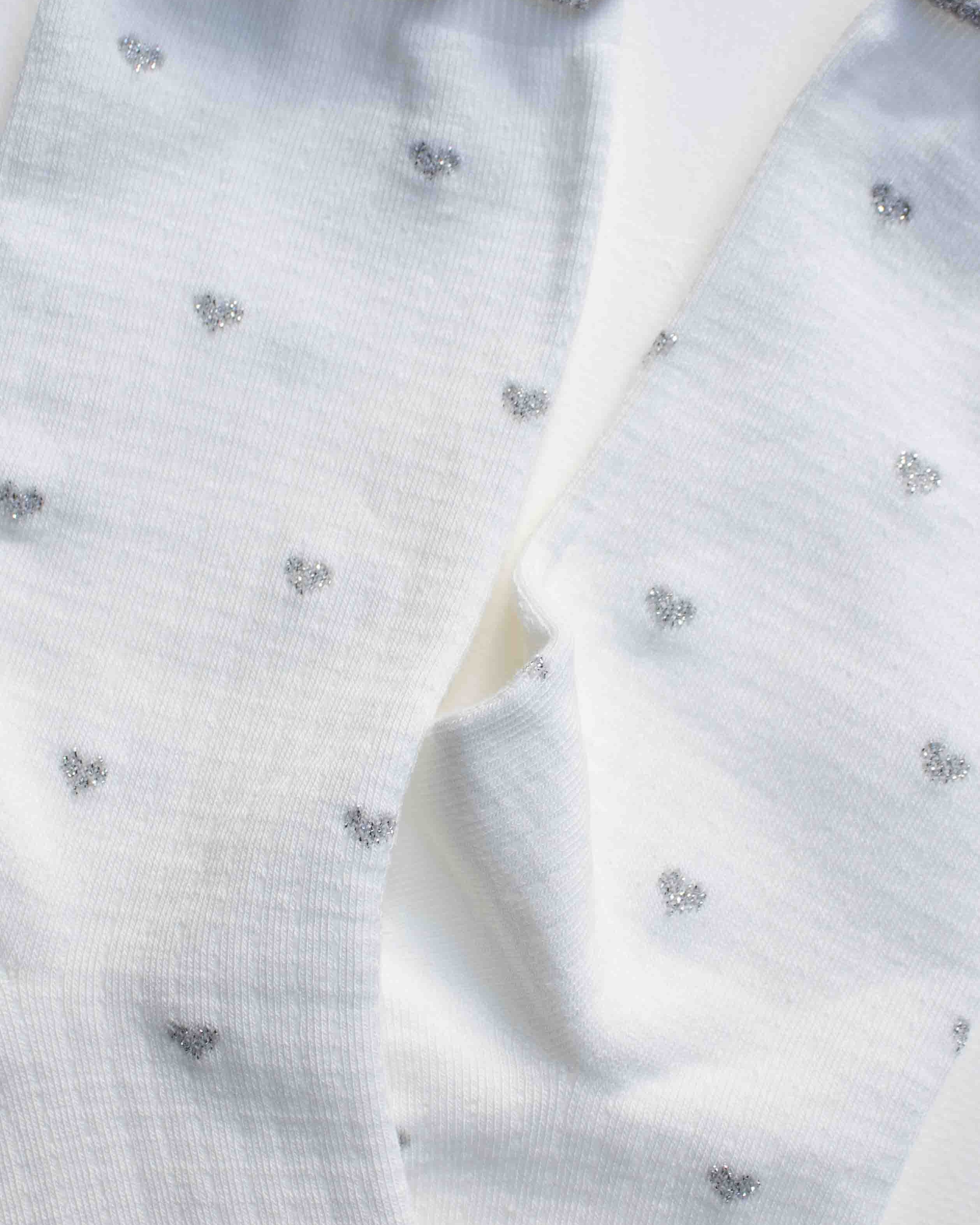 Mini Heart Ruffle Socks