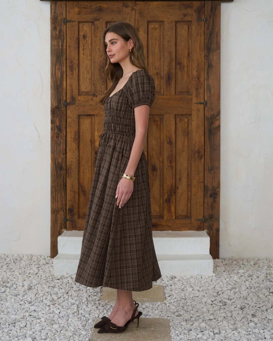 Reagan Plaid Dress