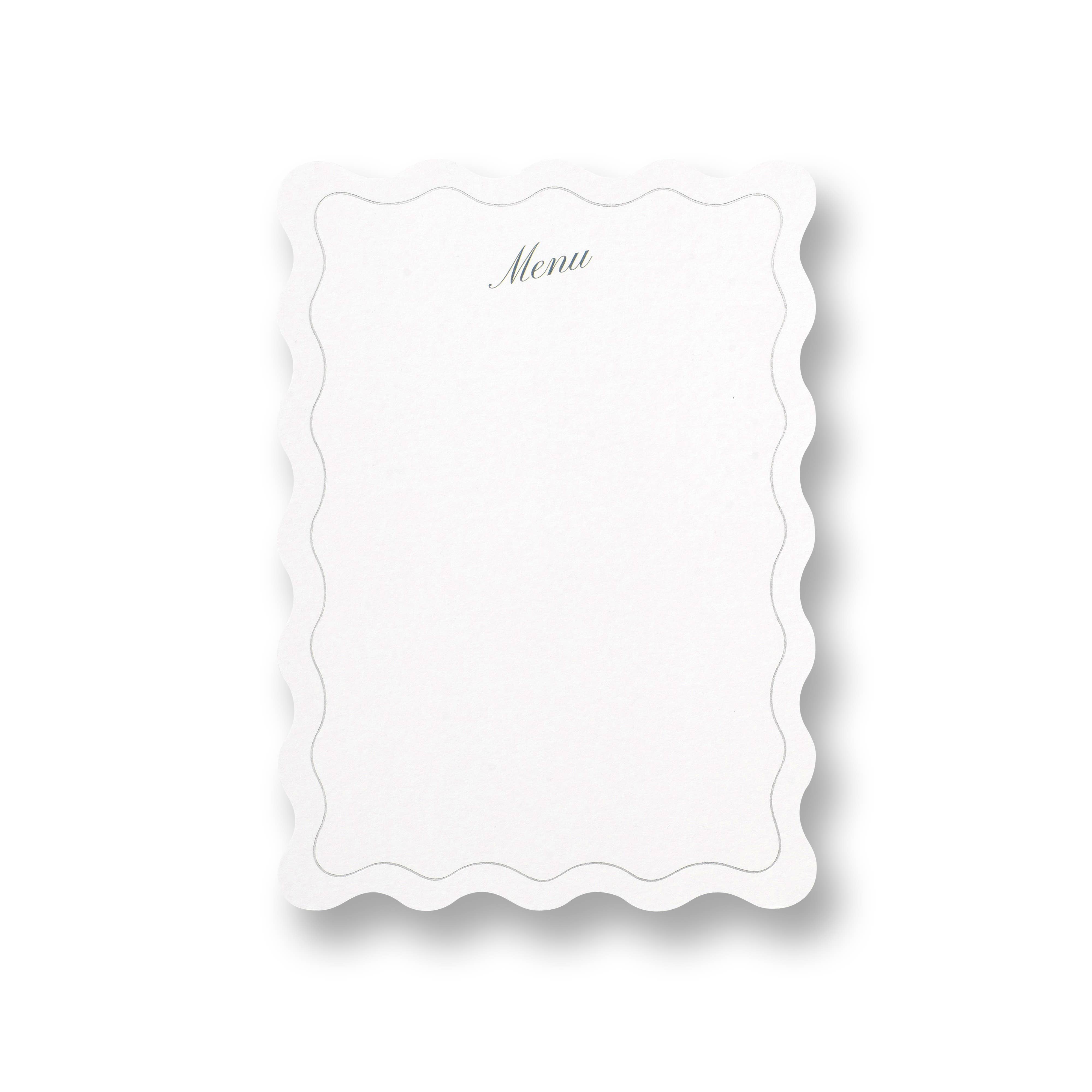 Fruits & Coupes Menu Cards Set