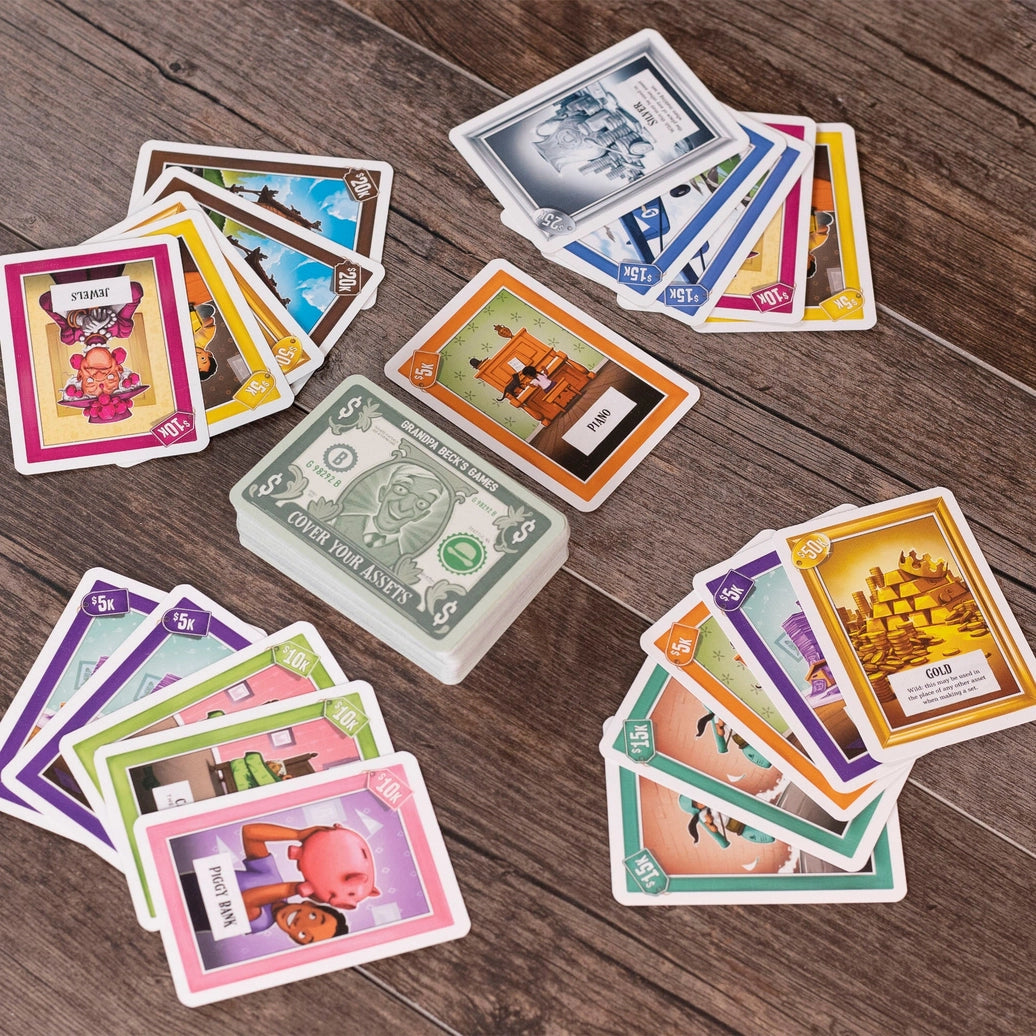 Cover Your Assets® Card Game by Grandpa Beck's Games