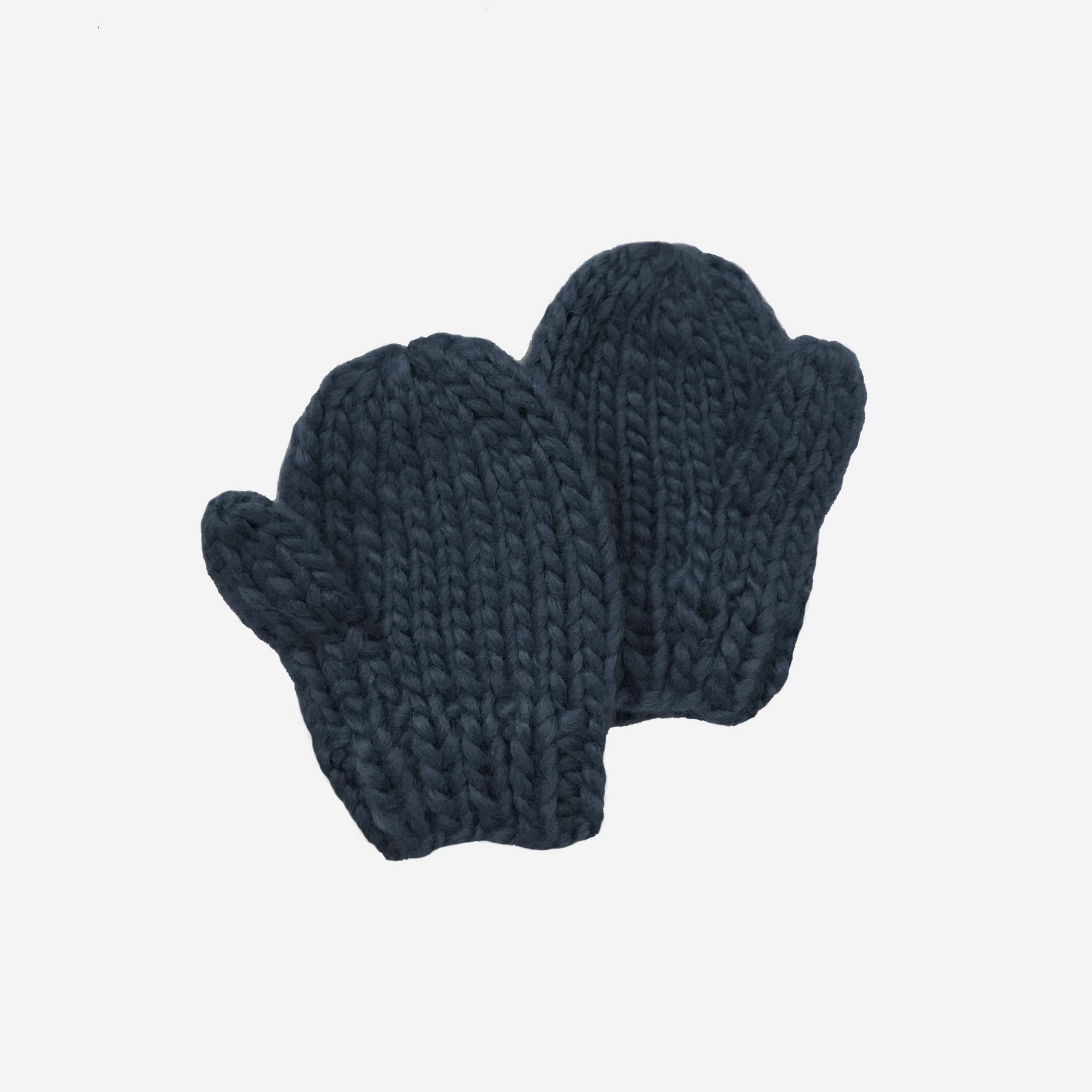 Classic Mittens Navy