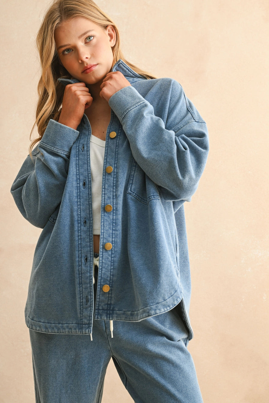 Mara Button Up Top