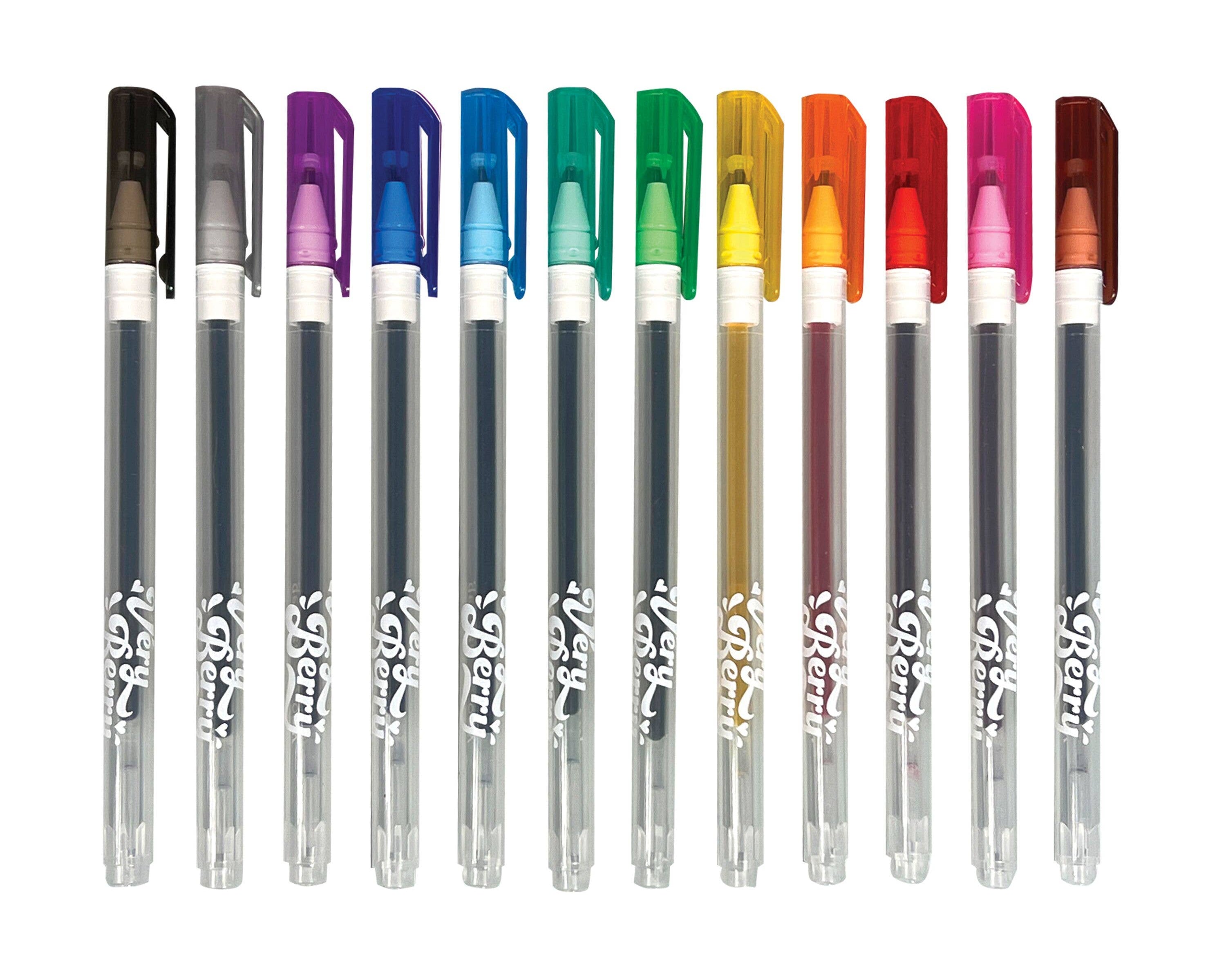 Very Berry Scented Gel Pens - Set of 12