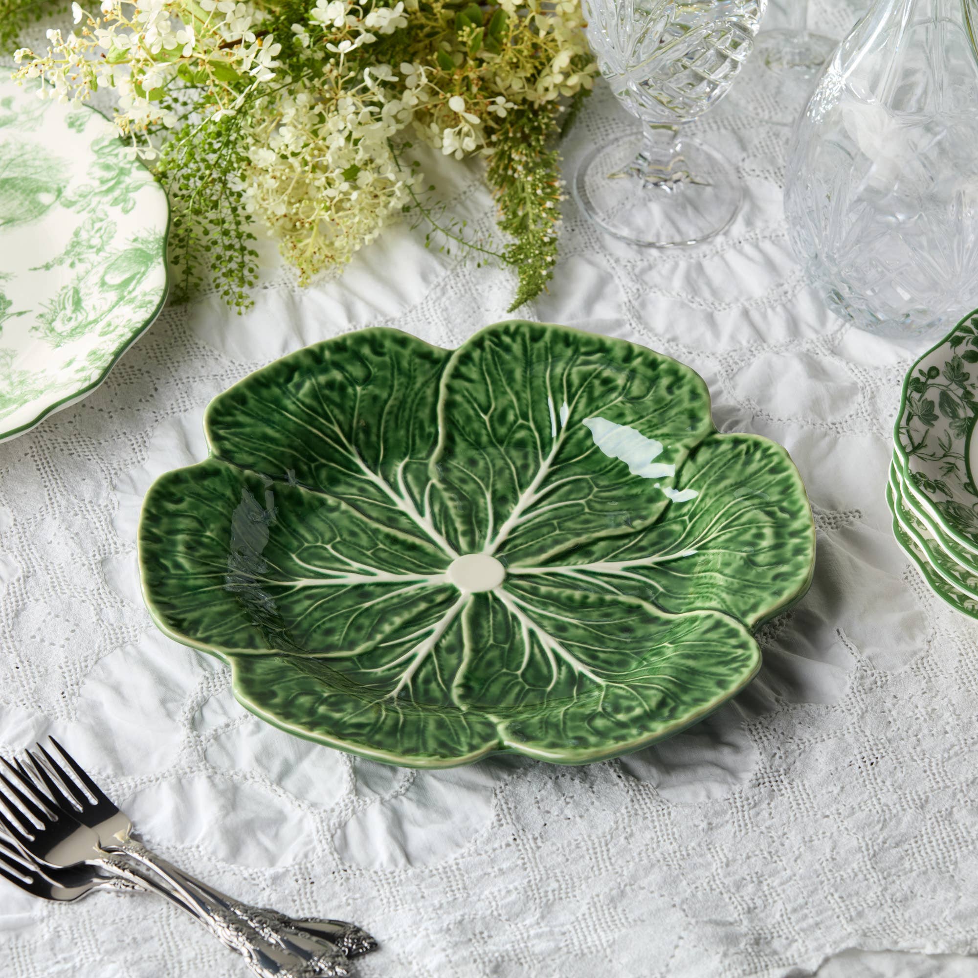 Le Jardin Cabbage Dinner Plate