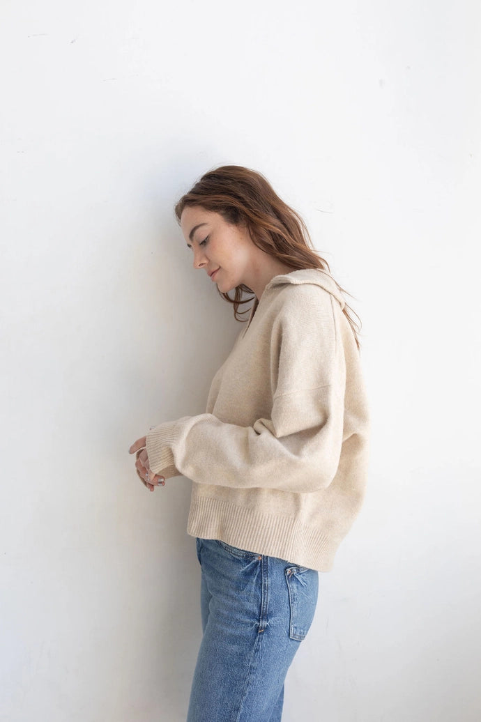 Lucy Knit Sweater Cream