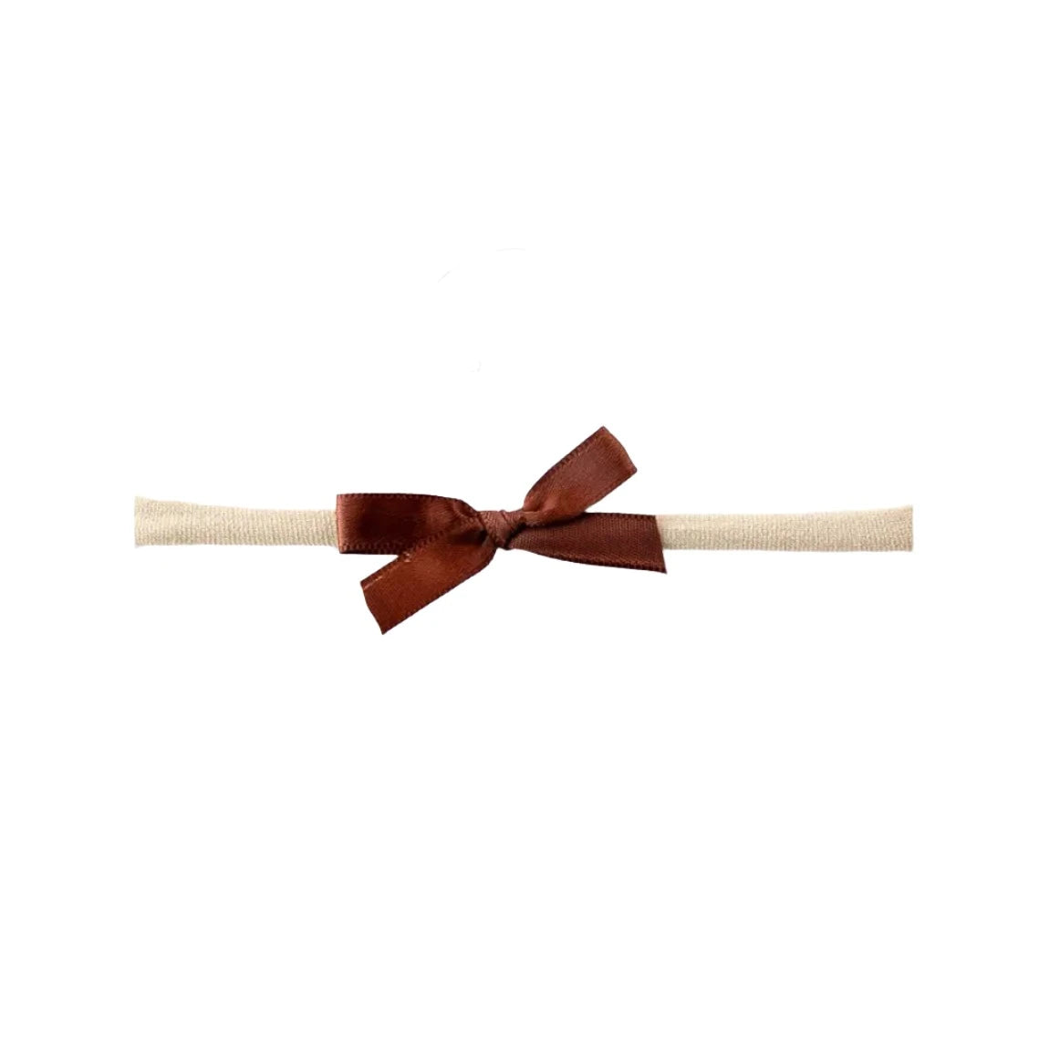 Mini Ribbon Bow - Nylon Headband