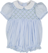 Rosebud Diamond Smocked Bubble