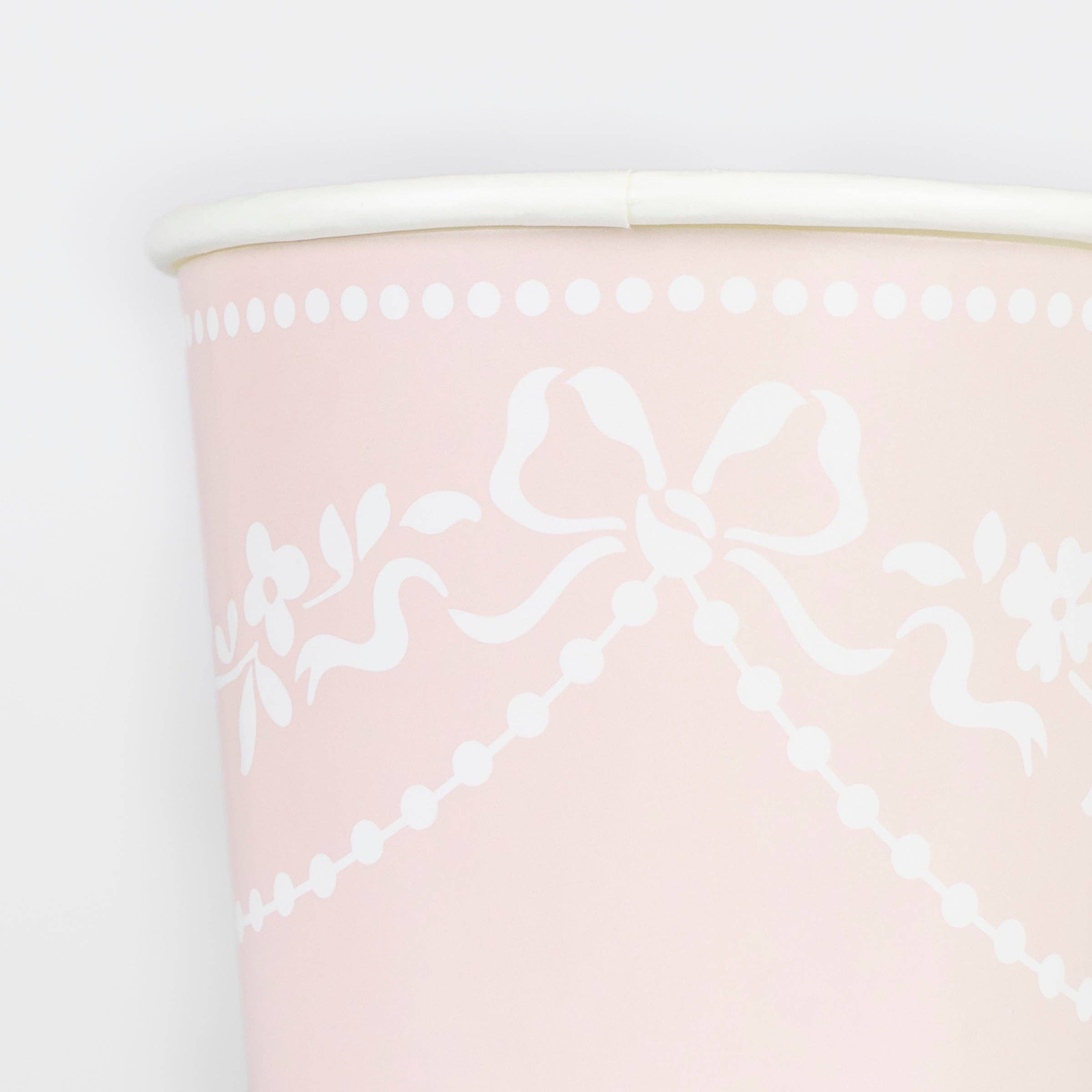 Rococo Pink Cups