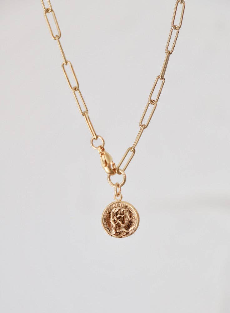 Lora Coin Necklace