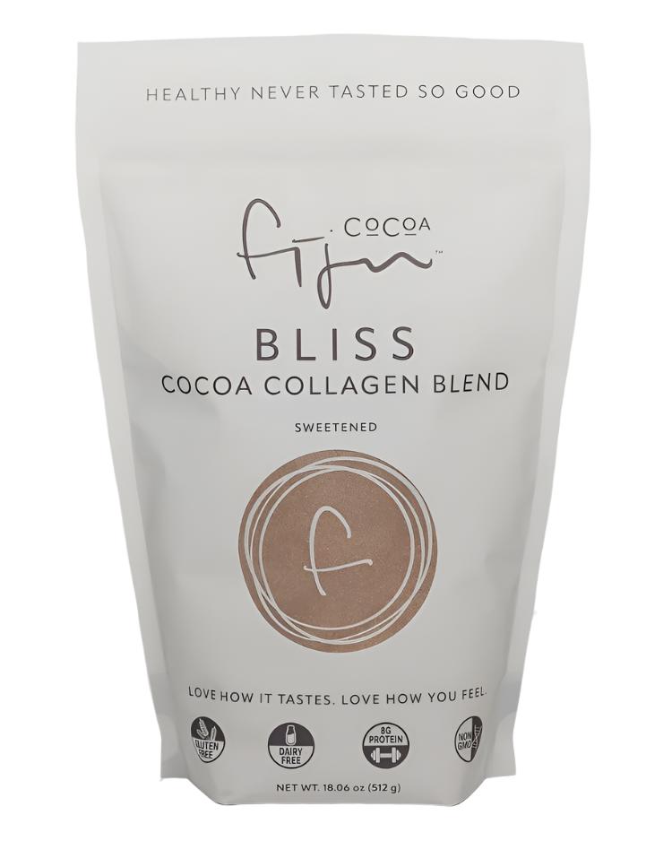 Bliss Cocoa Collagen Blend (Sweetened) (16 Serving Bag)