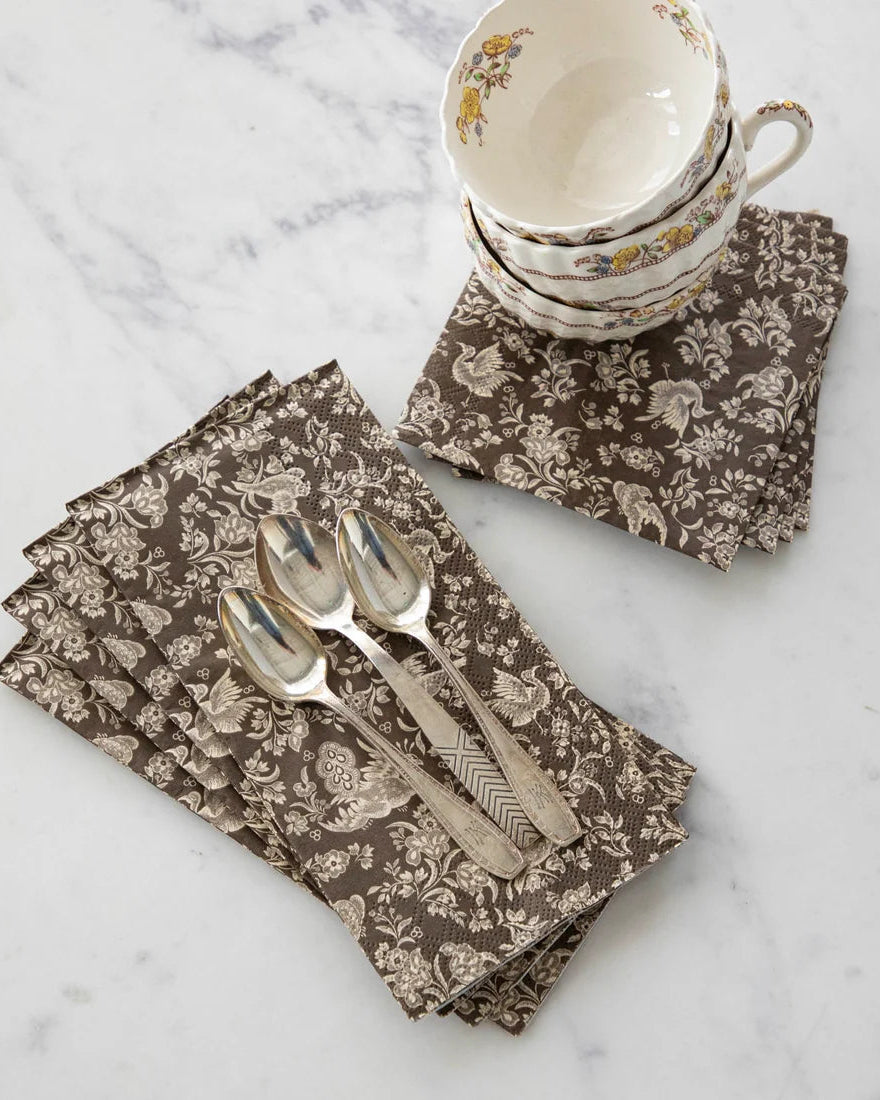Brown Regal Guest Napkin