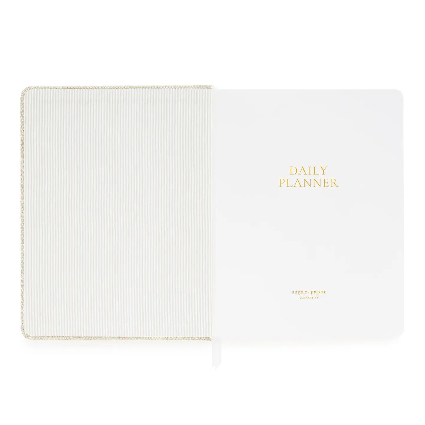 Undated Daily Planner, Flax