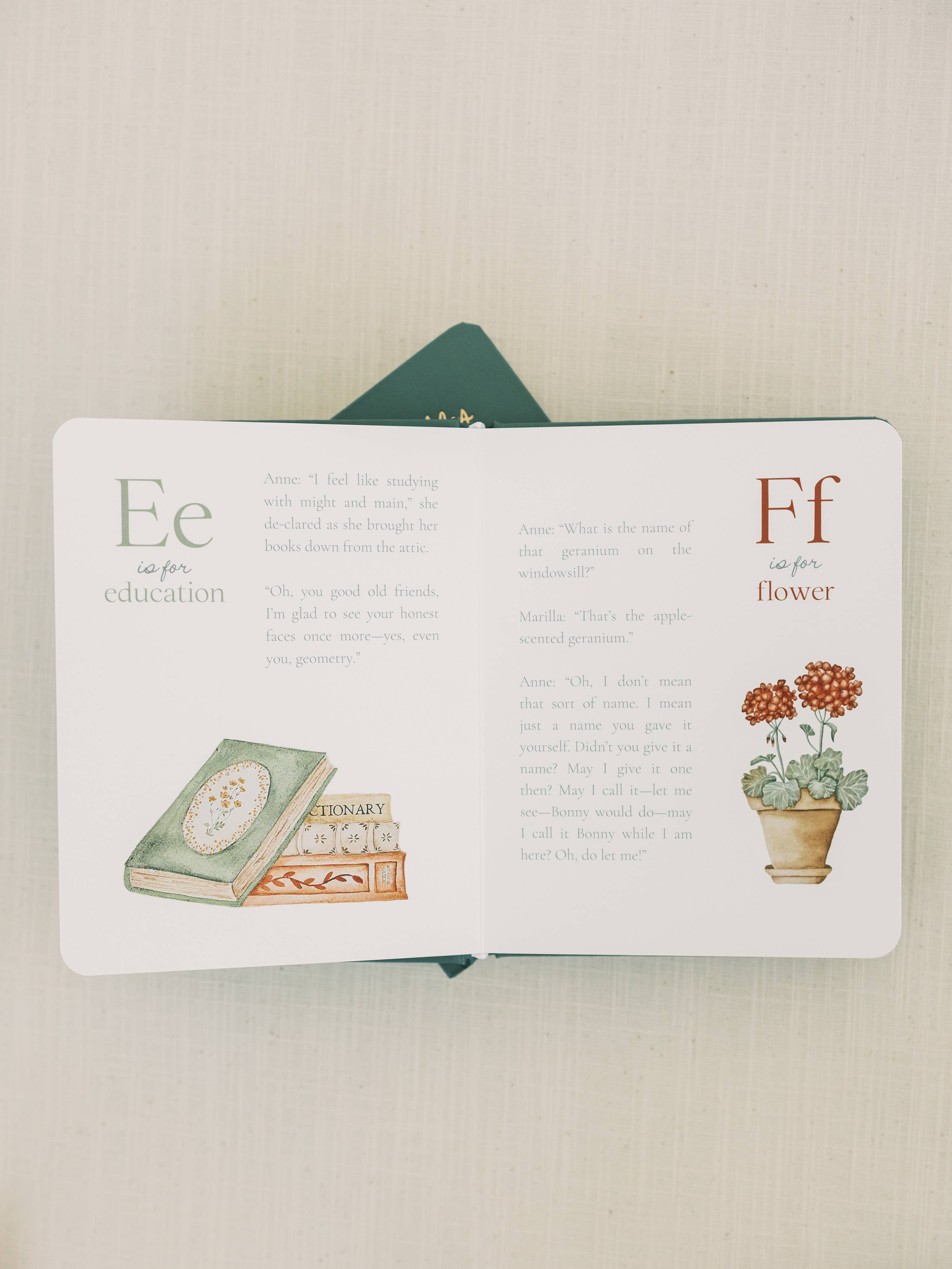 Anne of Green Gables Alphabet