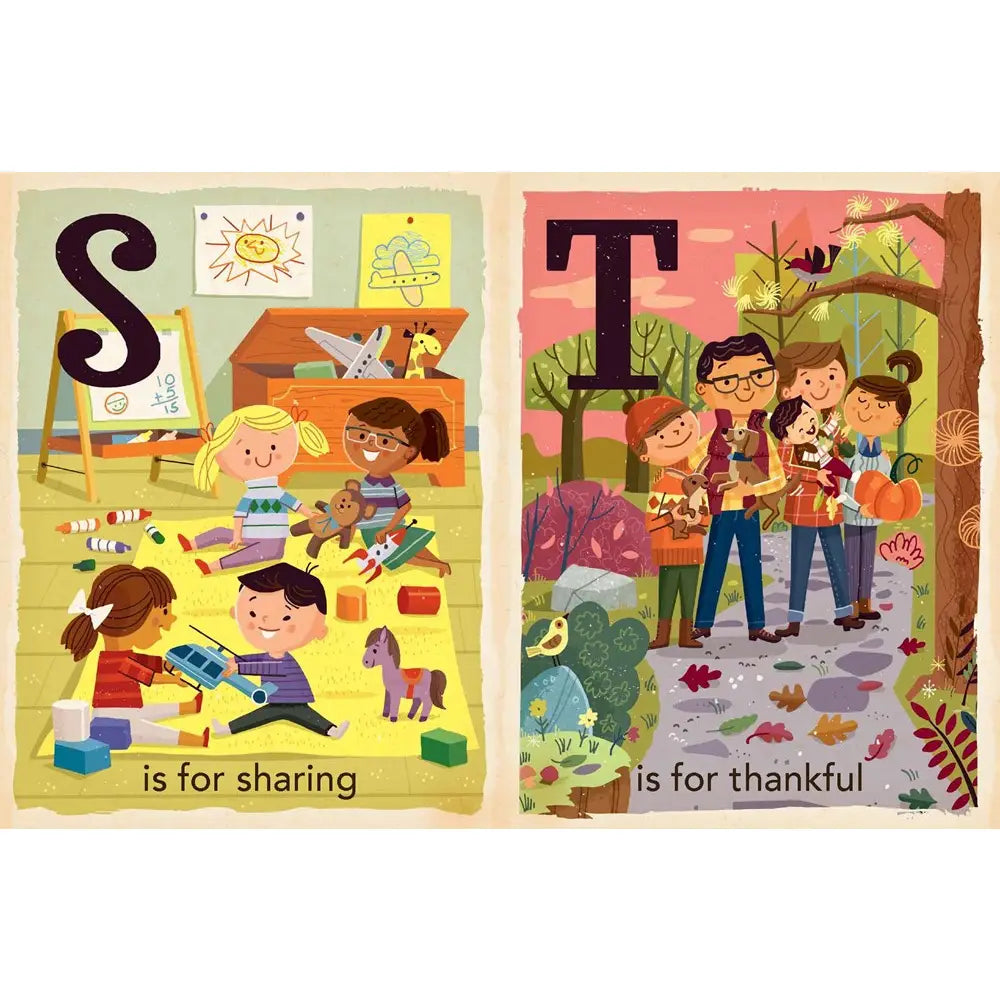 T Is For Thankful: Thanksgiving Alphabet Board Book