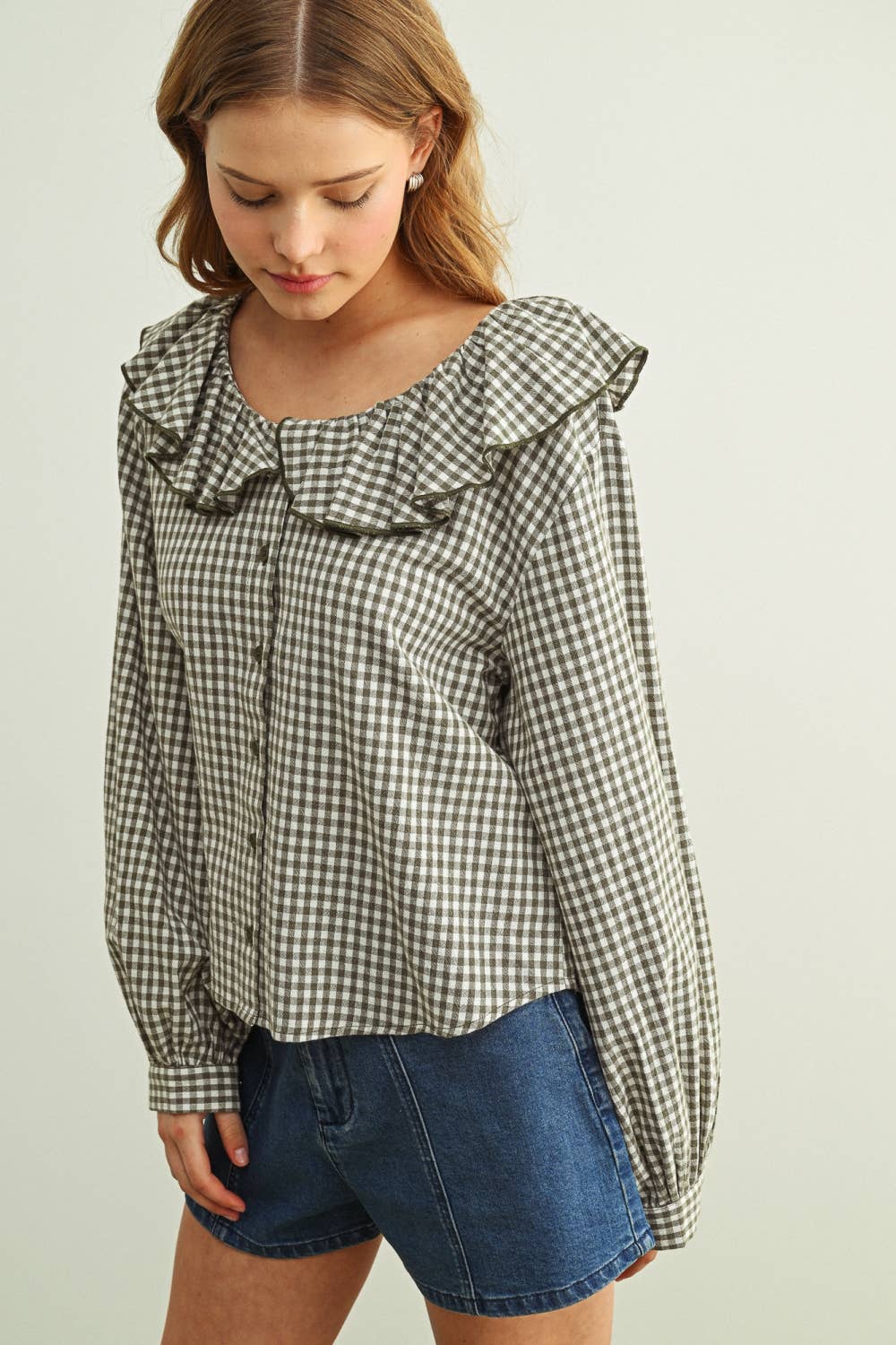 Laurel Ruffle Blouse