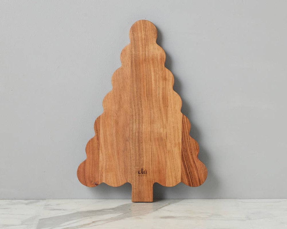 Scalloped Tree Cutting Board
