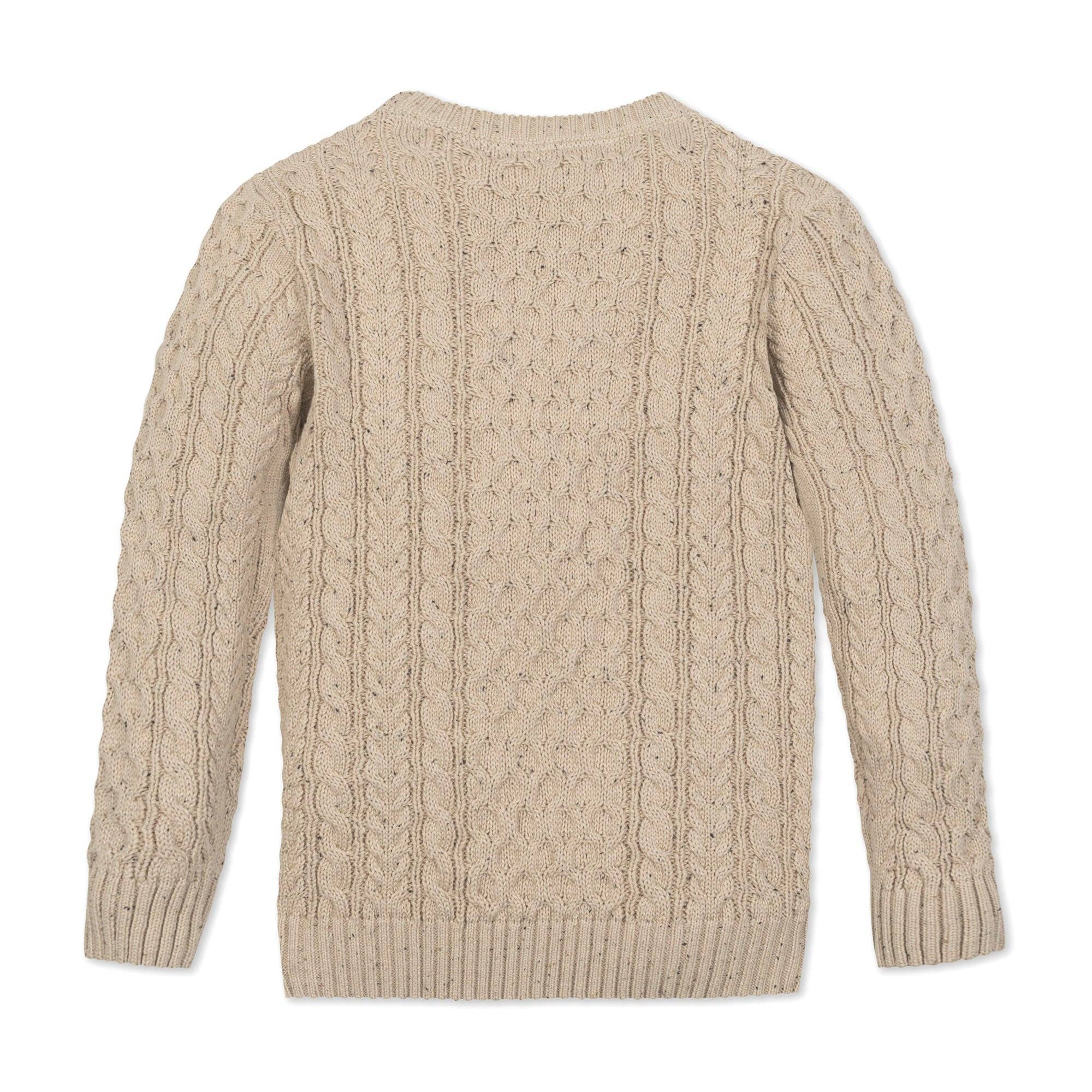 Organic Fisherman Sweater Natural