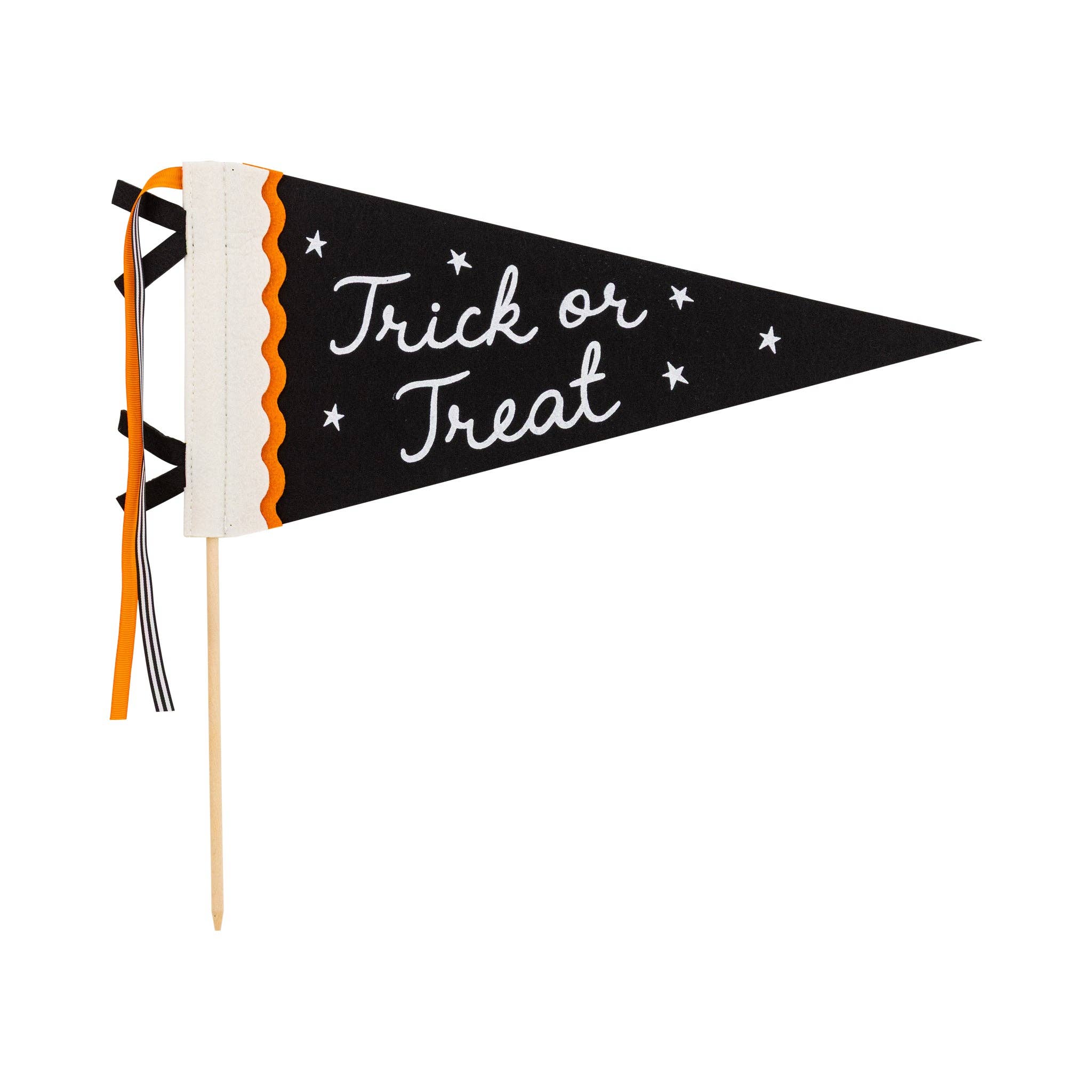 Trick or Treat Felt Pennant