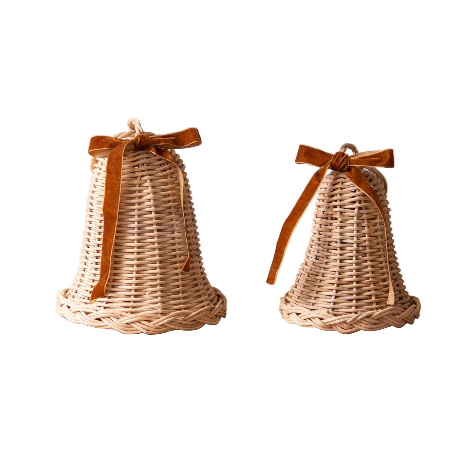 Woven Rattan Bell