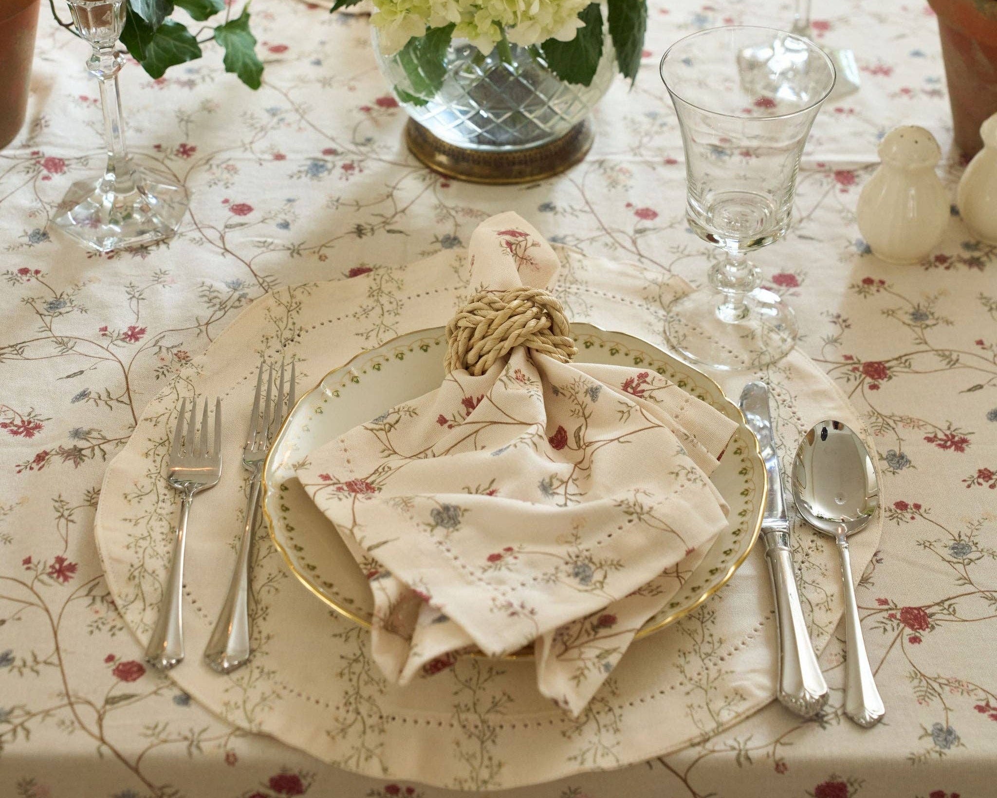 Floral Cotton Napkin