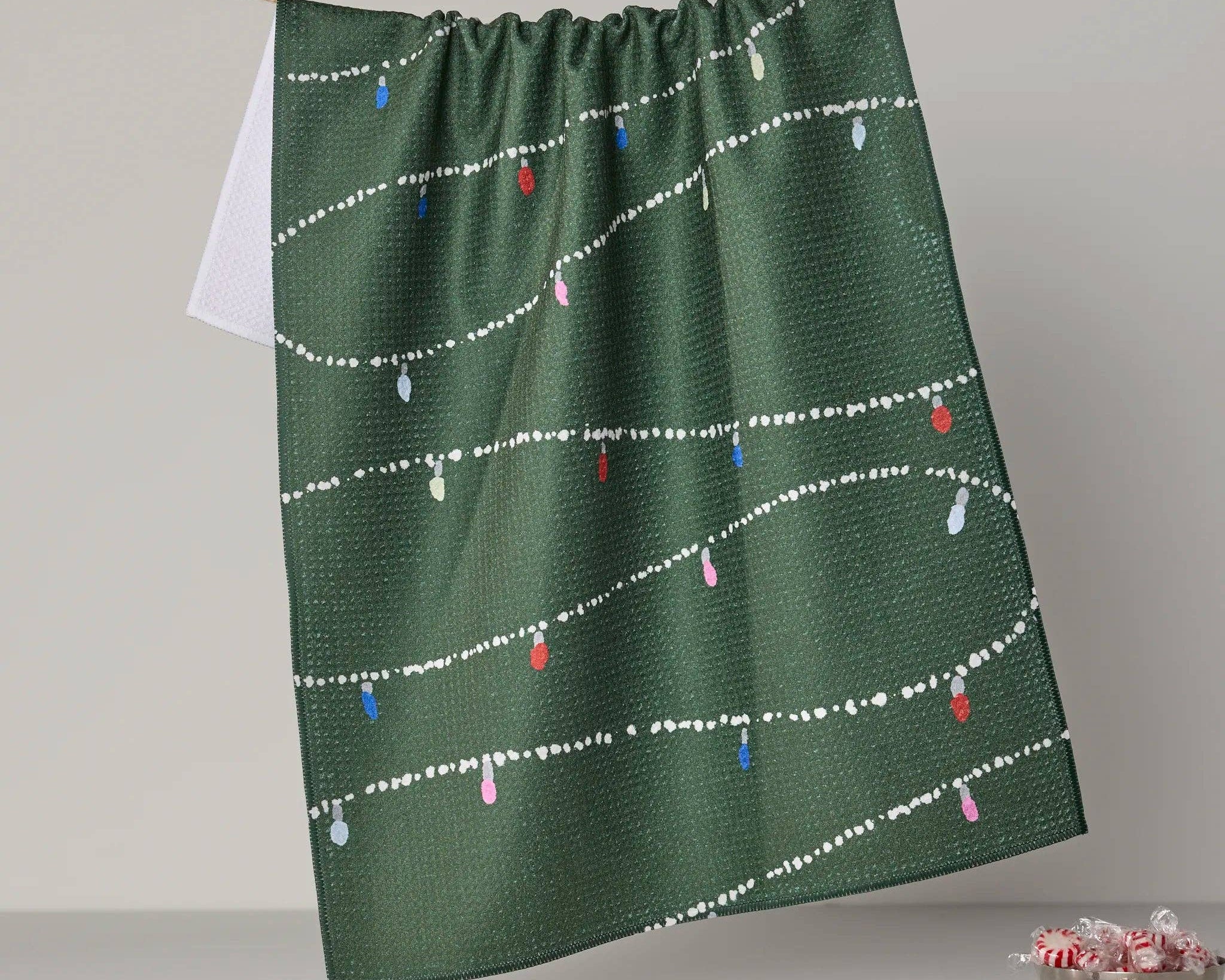 Garland Glow Tea Towel