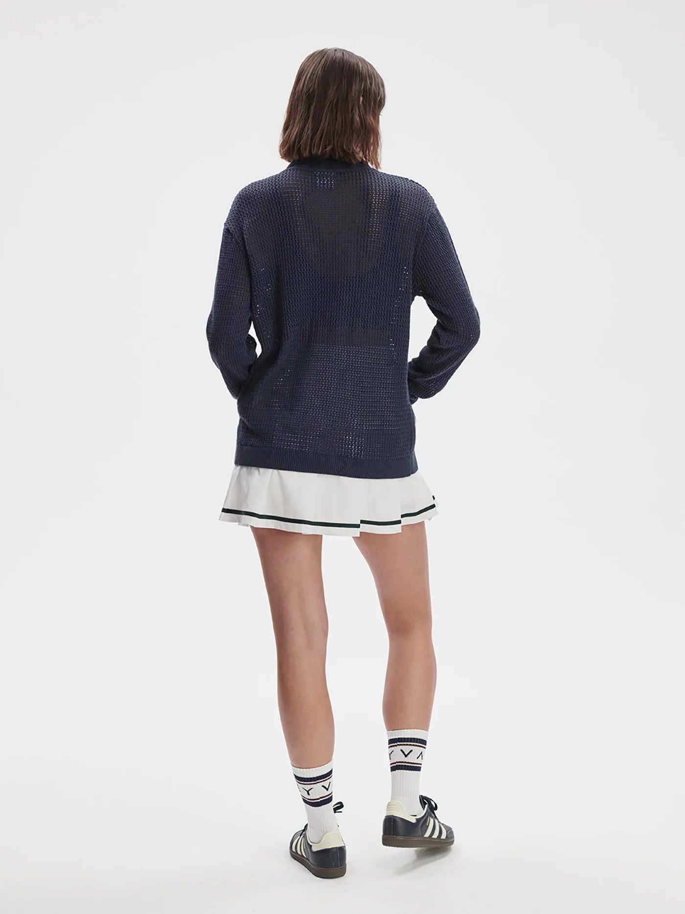 Calva Half Zip Knit
