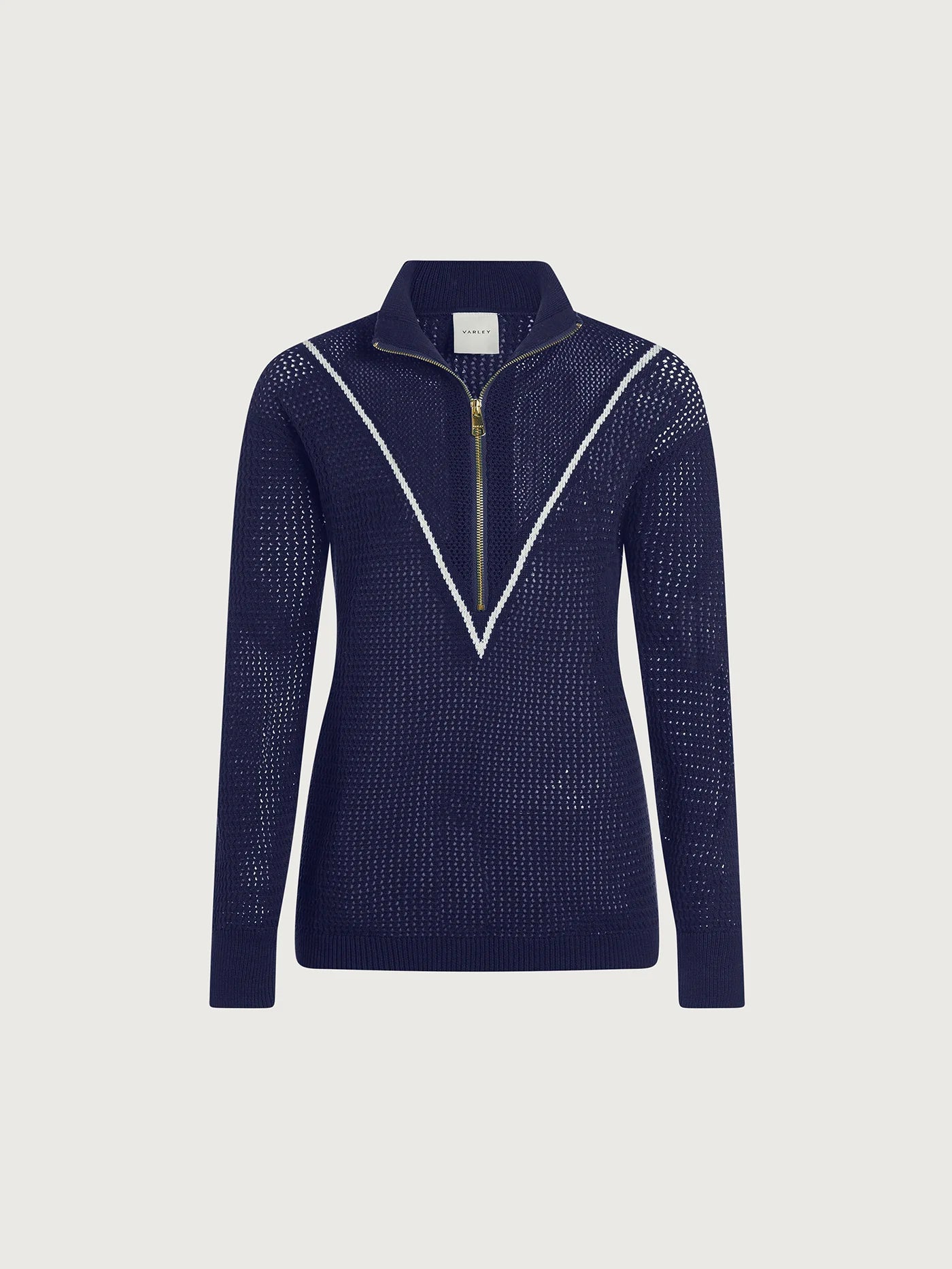Calva Half Zip Knit