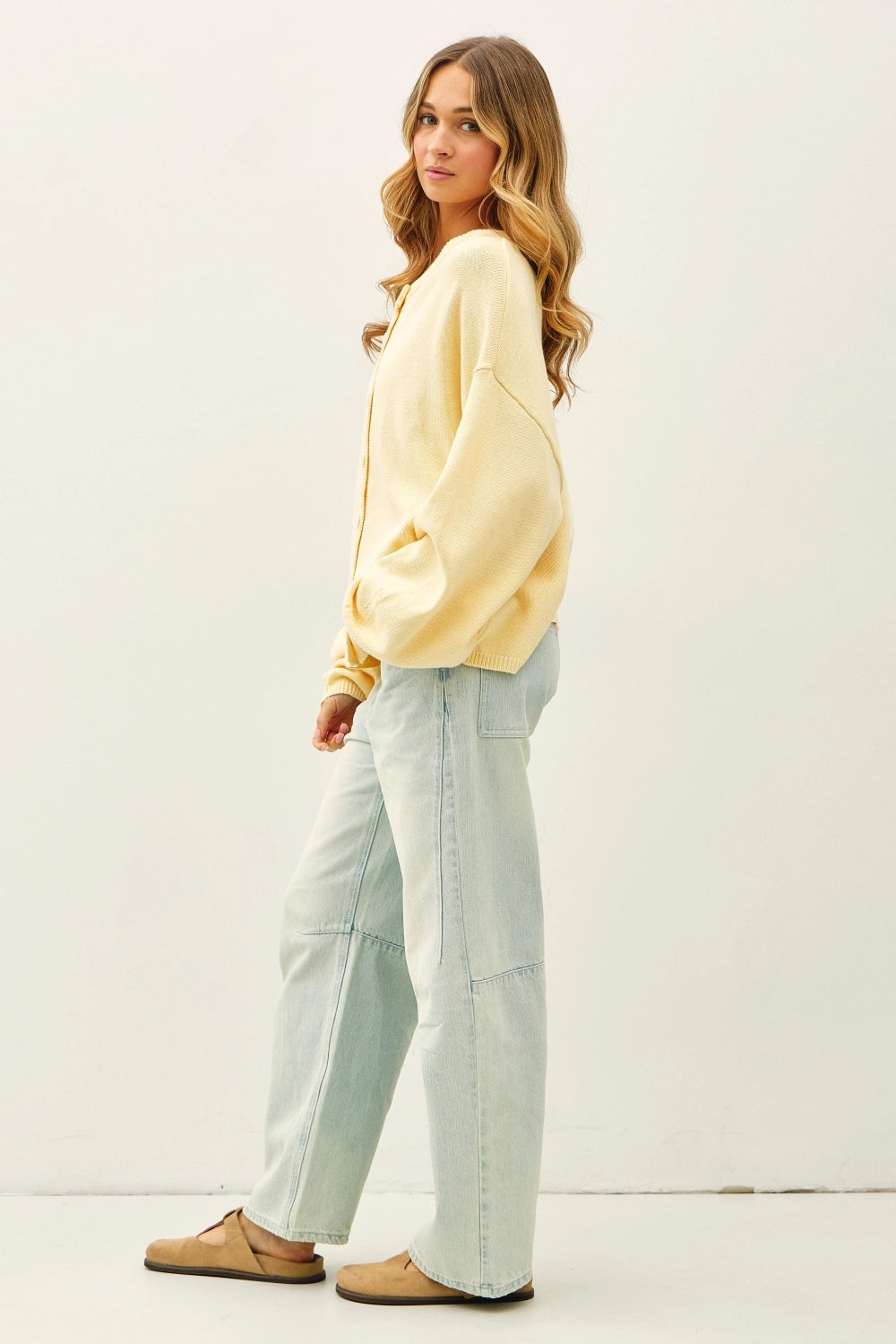 Juniper Cotton Cardigan Butter
